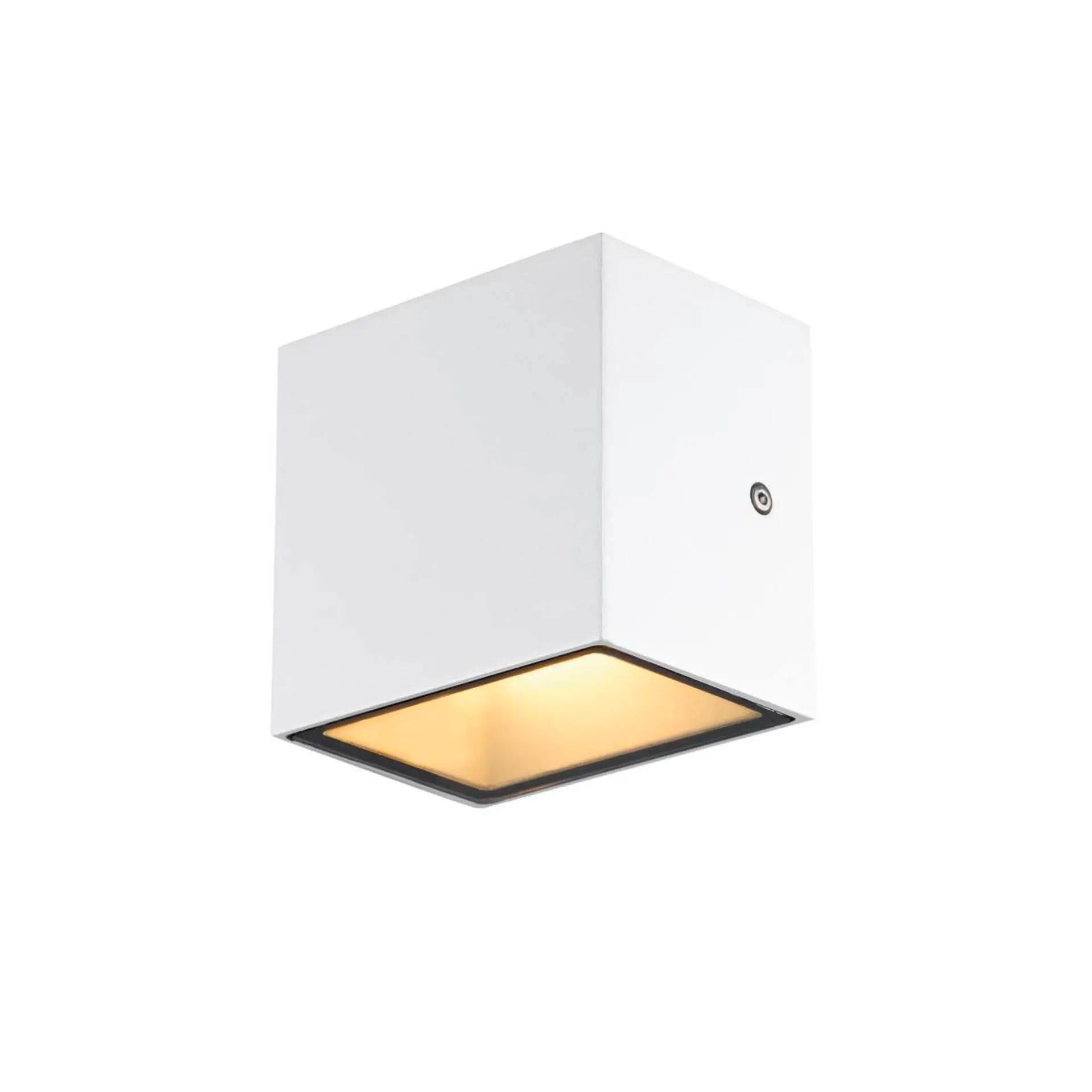 LA 1002033 SITRA CUBE WL, LED venkovní nástěnné a stropní nástavbové svítidlo, bílá, IP44, 3000K, 10W - BIG WHITE (SLV)