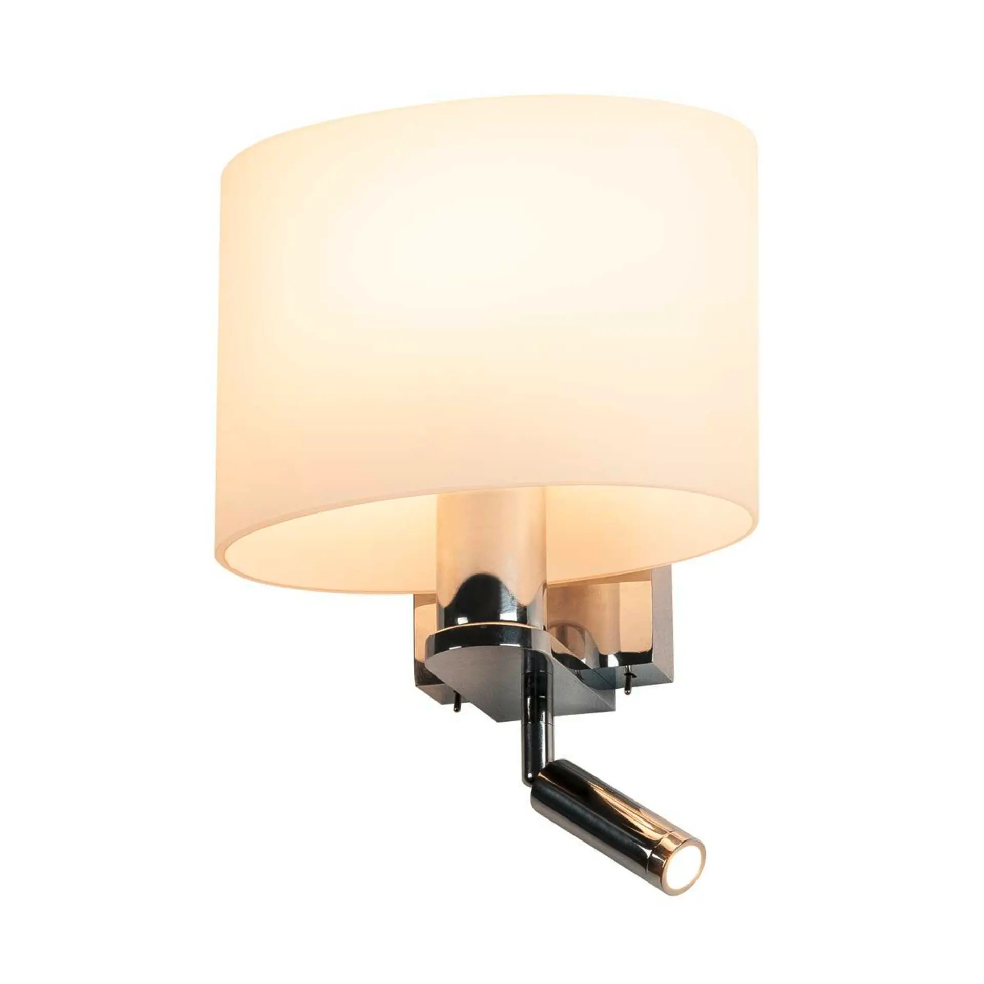 BIG WHITE SLV KENKUA SPOT E27 Indoor, nástěnné LED svítidlo, chrom, 3000K 1002855