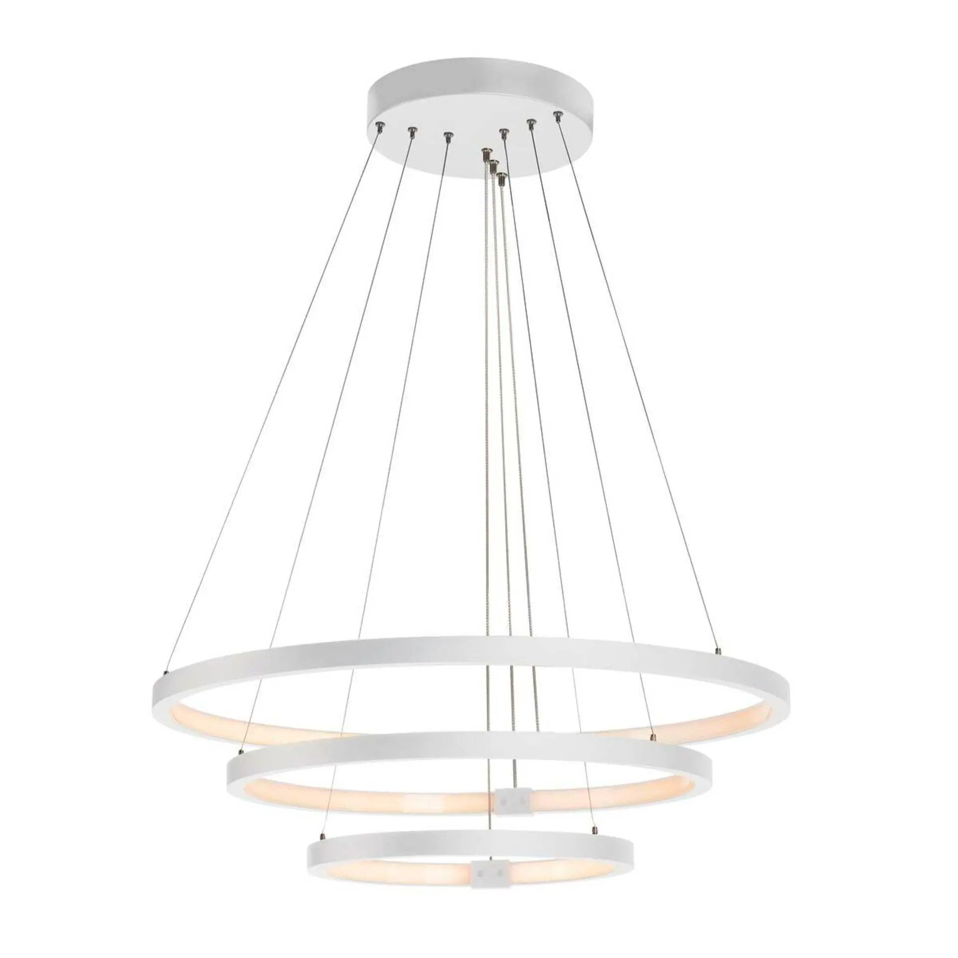 LA 1002914 ONE TRIO DALI Indoor, závěsné LED svítidlo, bílé, 3000/4000K - BIG WHITE (SLV)