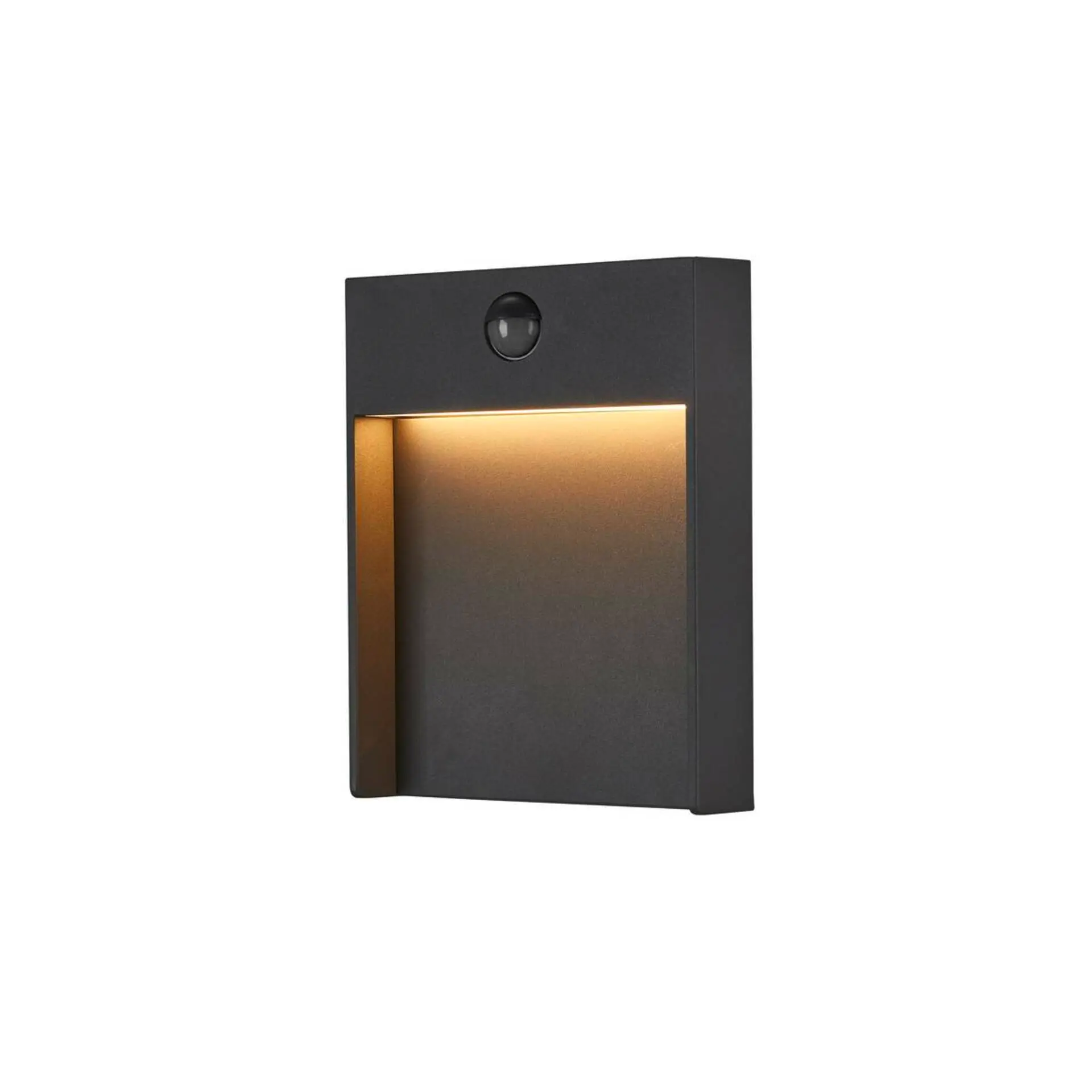 LA 1002954 FLATT SENSOR Outdoor, nástěnné LED svítidlo, 3000K, IP65, antracitové - BIG WHITE (SLV)