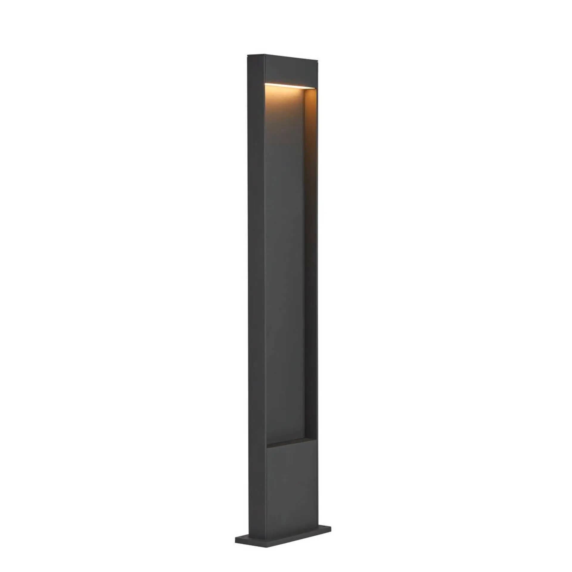 BIG WHITE SLV FLATT POLE 100 Outdoor stojací LED svítidlo, 3000K, IP65, antracitové 1002958