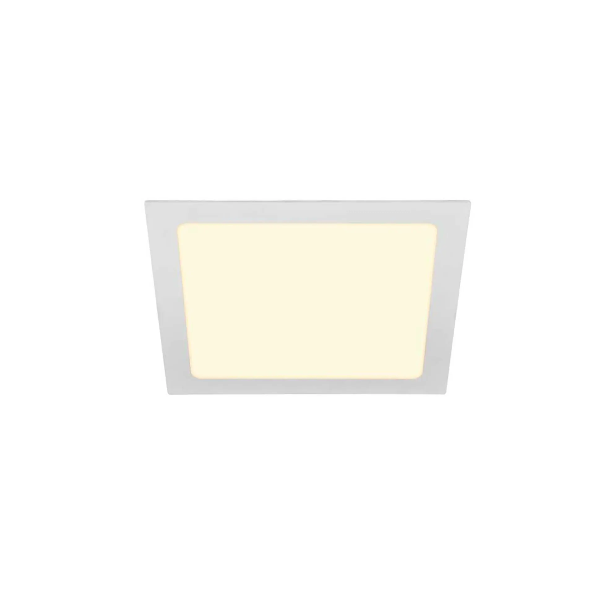 BIG WHITE SLV SENSER 24 Indoor, stropní LED svítidlo, hranaté, bílé, 3000K 1003013