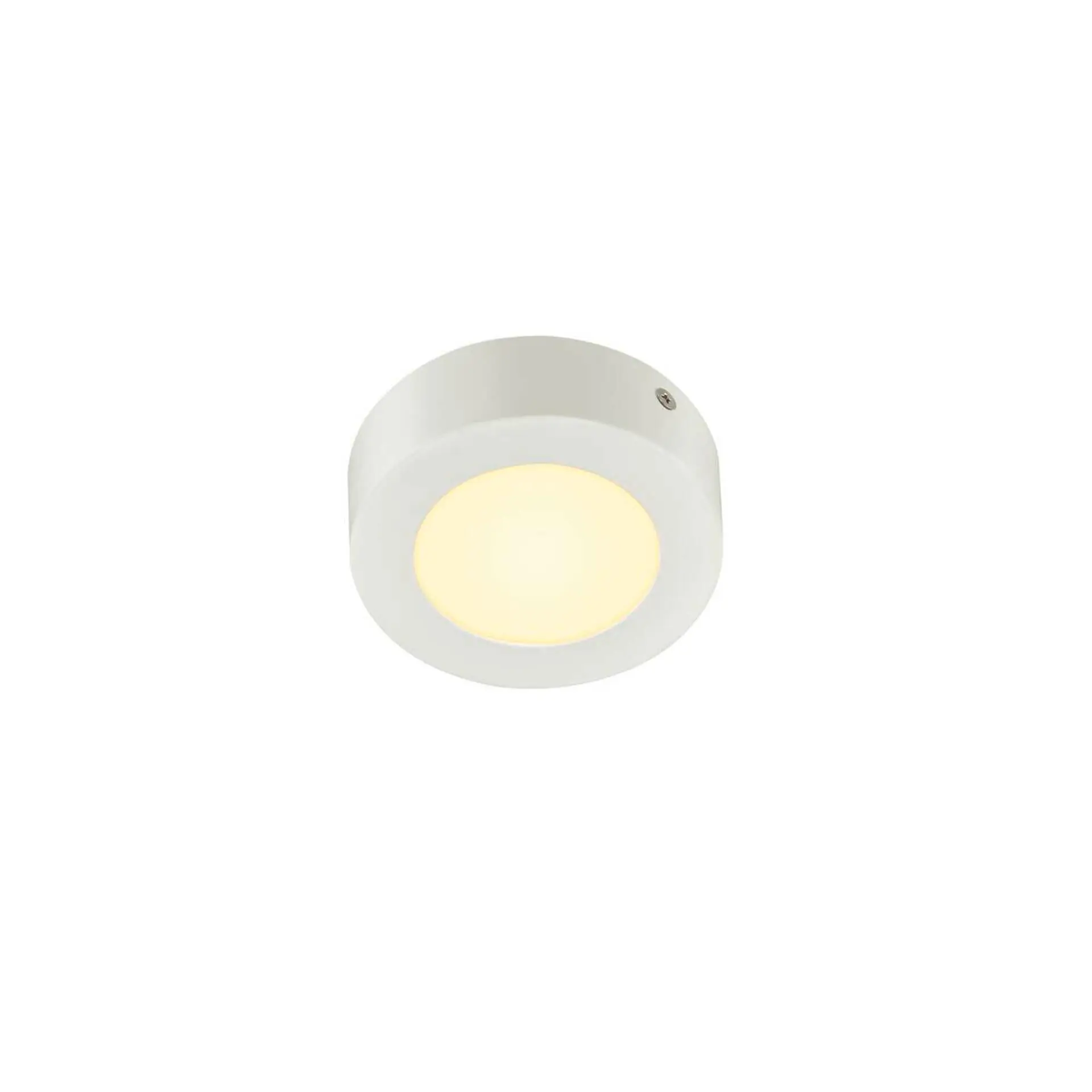 BIG WHITE SLV SENSER 12 Indoor, stropní LED svítidlo kruhové, bílé, 3000K 1003014