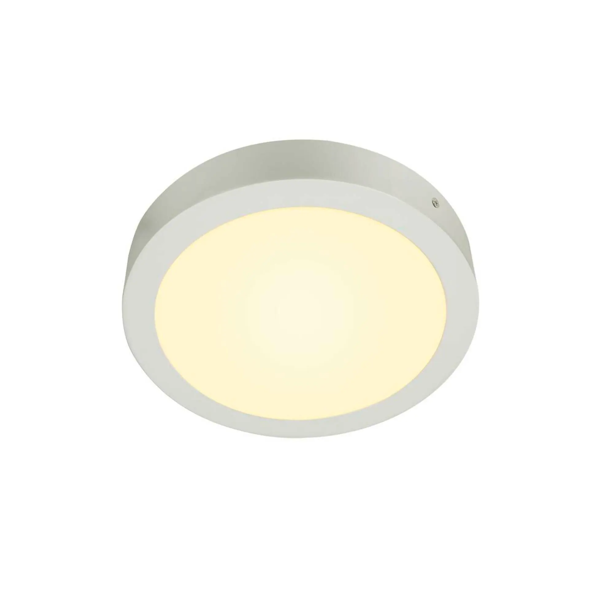 BIG WHITE SLV SENSER 24 Indoor, stropní LED svítidlo kruhové, bílé, 3000K 1003016