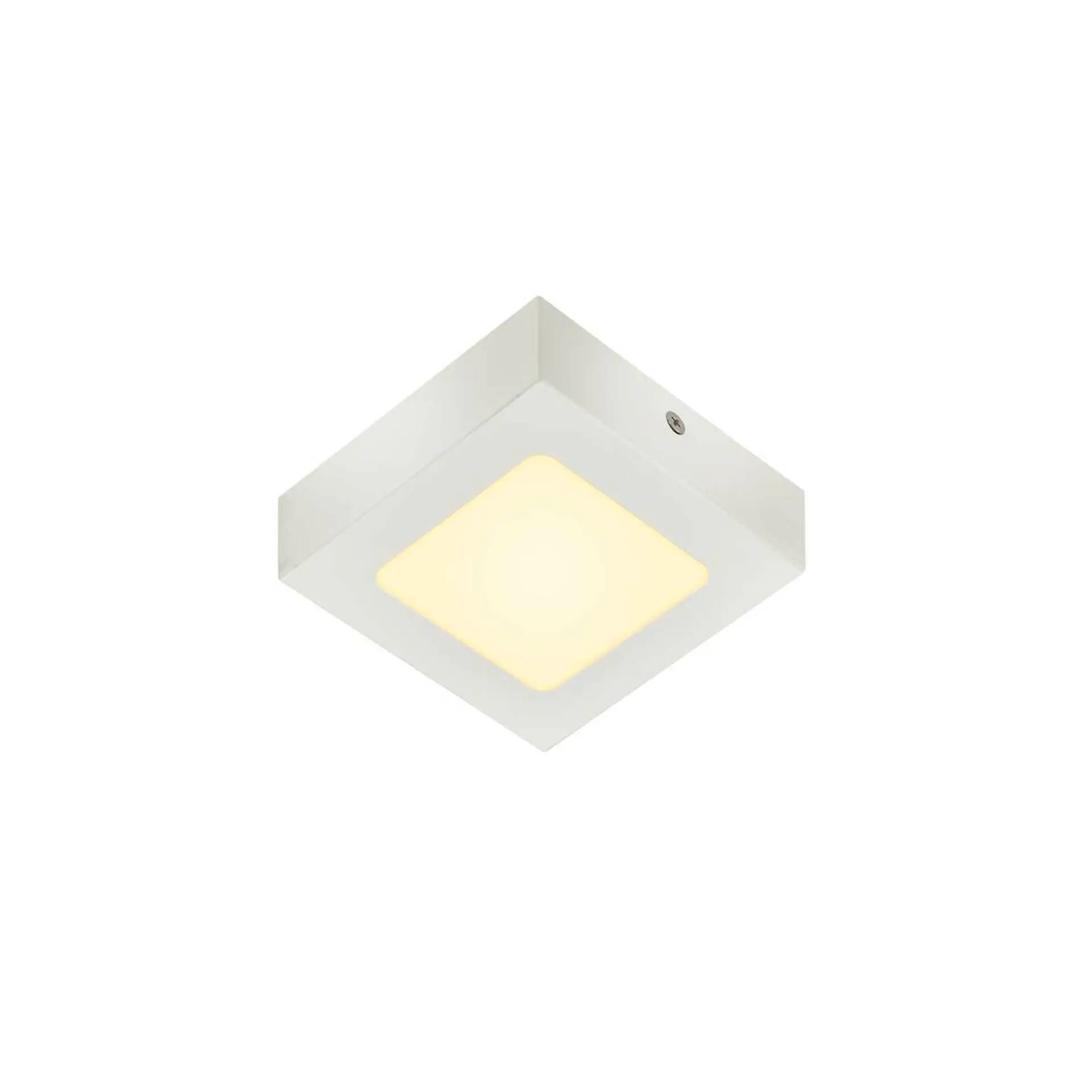BIG WHITE SLV SENSER 12 Indoor, stropní LED svítidlo hranaté, bílé, 3000K 1003017