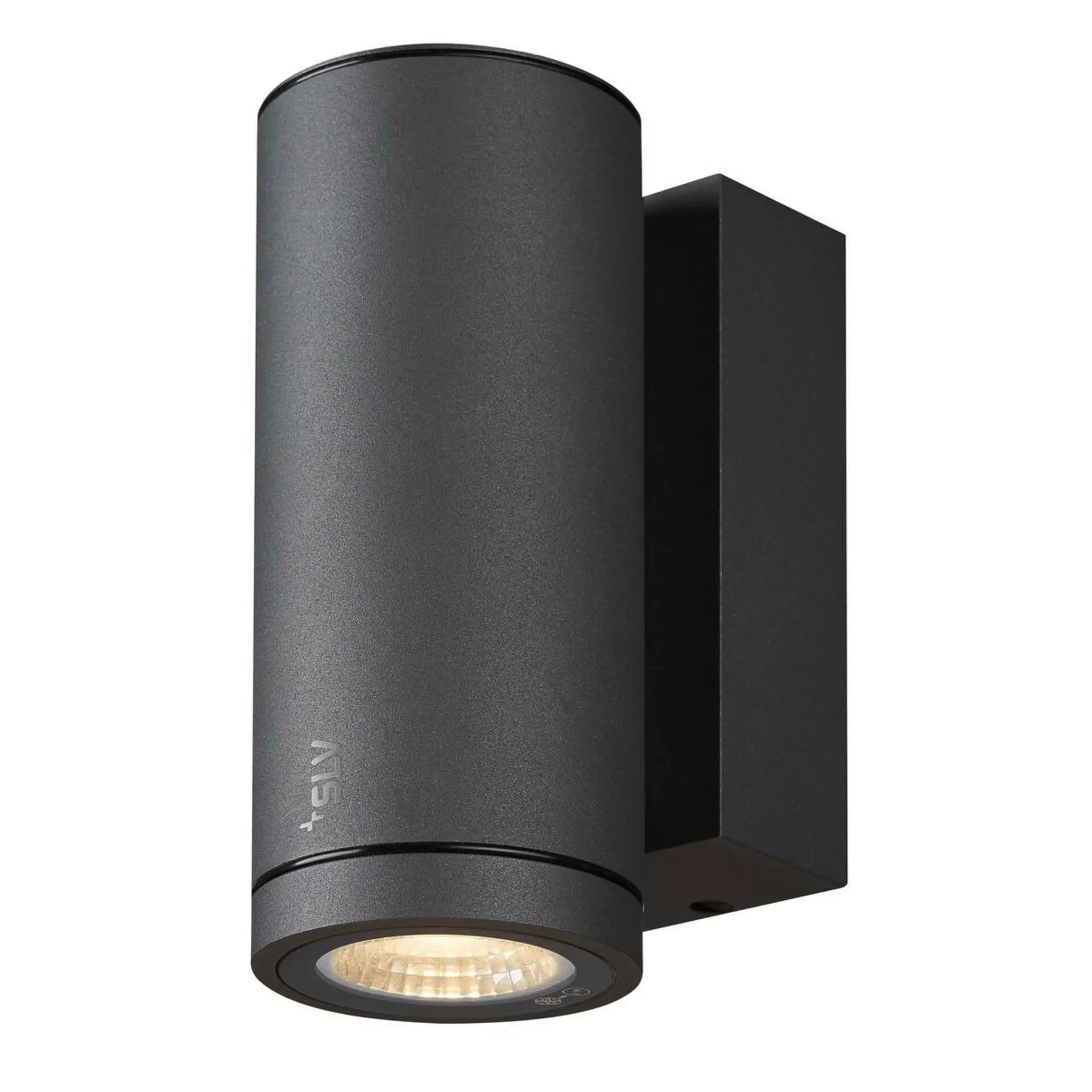 BIG WHITE SLV ENOLA ROUND S single Outdoor, nástěnné LED svítidlo, antracitové 1003422
