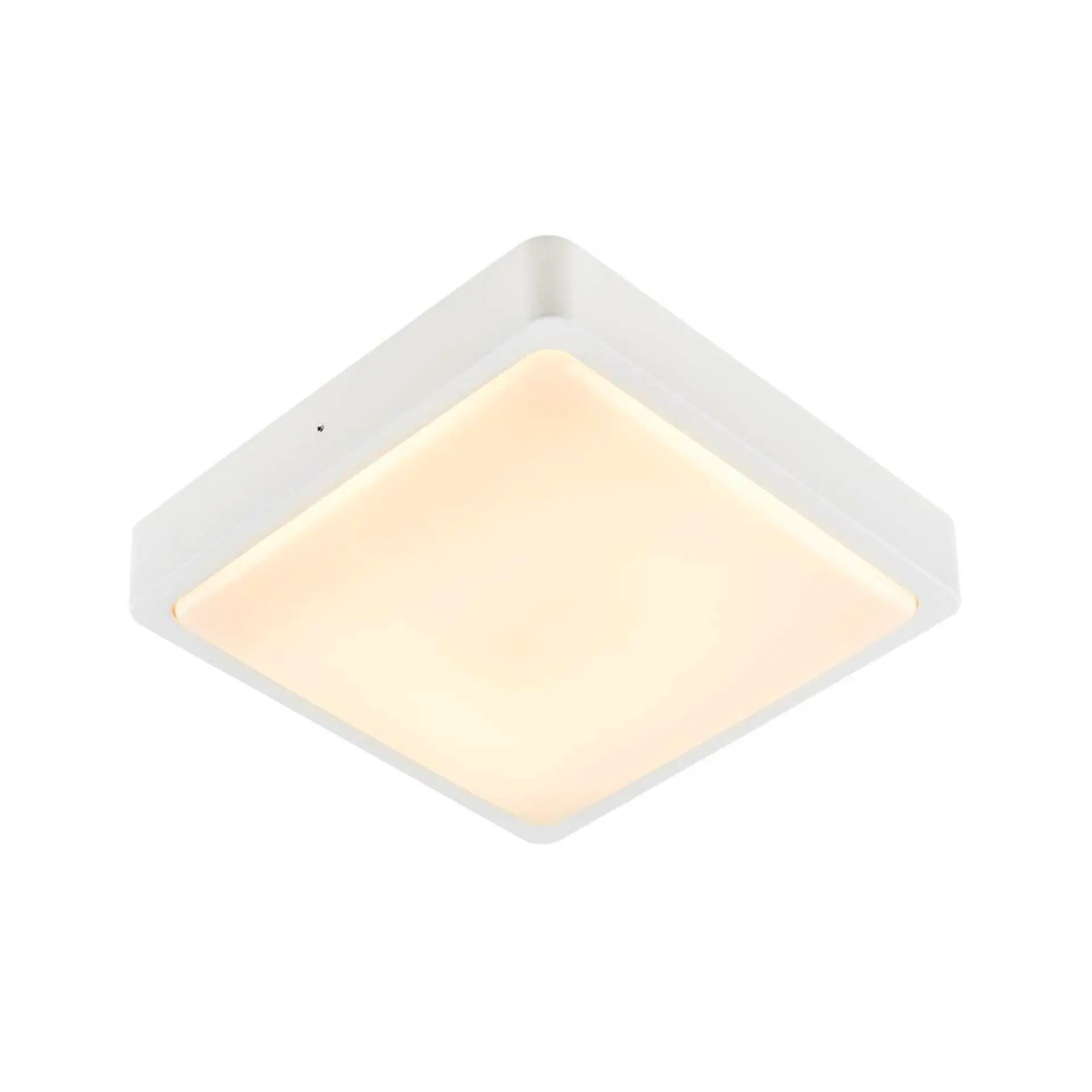 LA 1003451 AINOS SQUARE SENSOR Outdoor, nástěnné a stropní LED svítidlo, bílé, spínač CCT 3000/4000K - BIG WHITE (SLV)