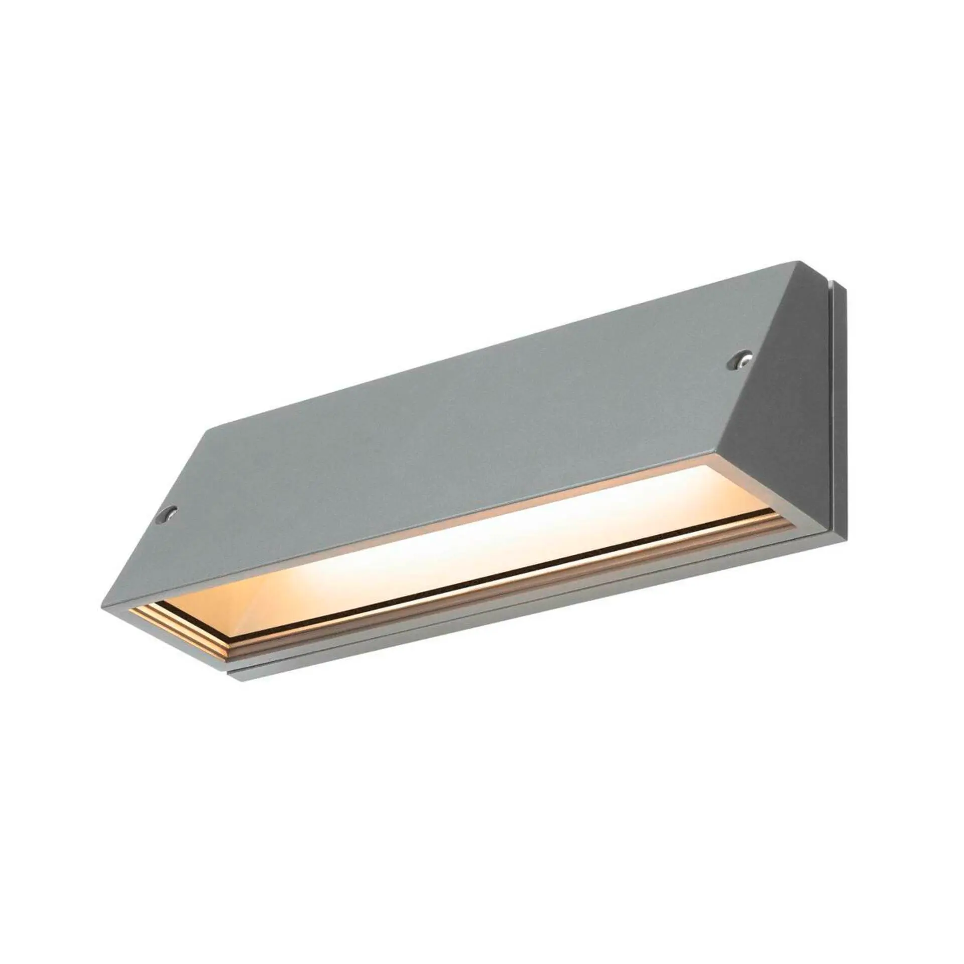 BIG WHITE SLV PEMA WL venkovní nástěnné svítidlo LED, Šedá CCT přepínač 3000/4000K 1003454