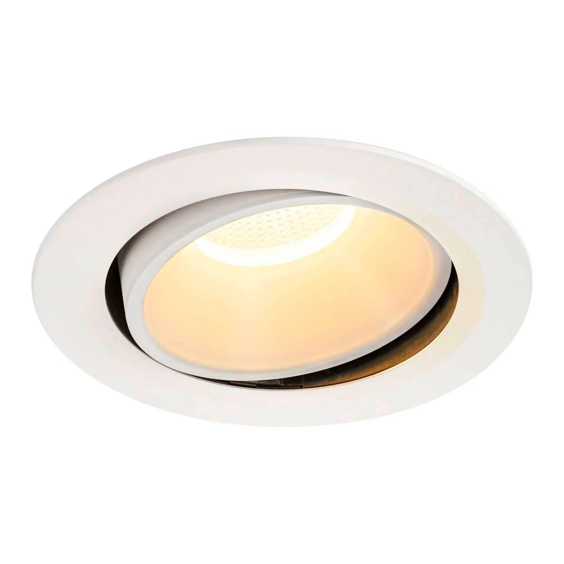 BIG WHITE SLV NUMINOS MOVE DL XL vnitřní LED zápustné stropní svítidlo bílá/bílá 3000 K 40° otočné a výkyvné 1003737
