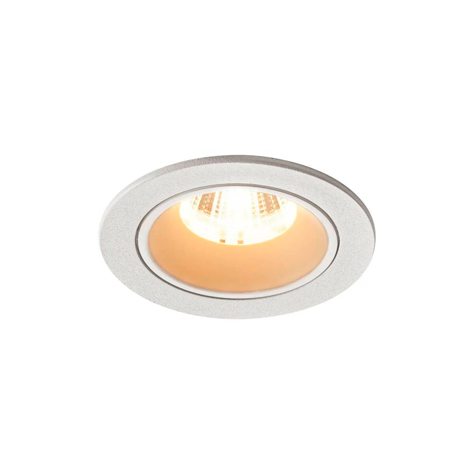 BIG WHITE SLV NUMINOS DL S vnitřní LED zápustné stropní svítidlo bílá/bílá 2700 K 55° včetně listových pružin 1003788