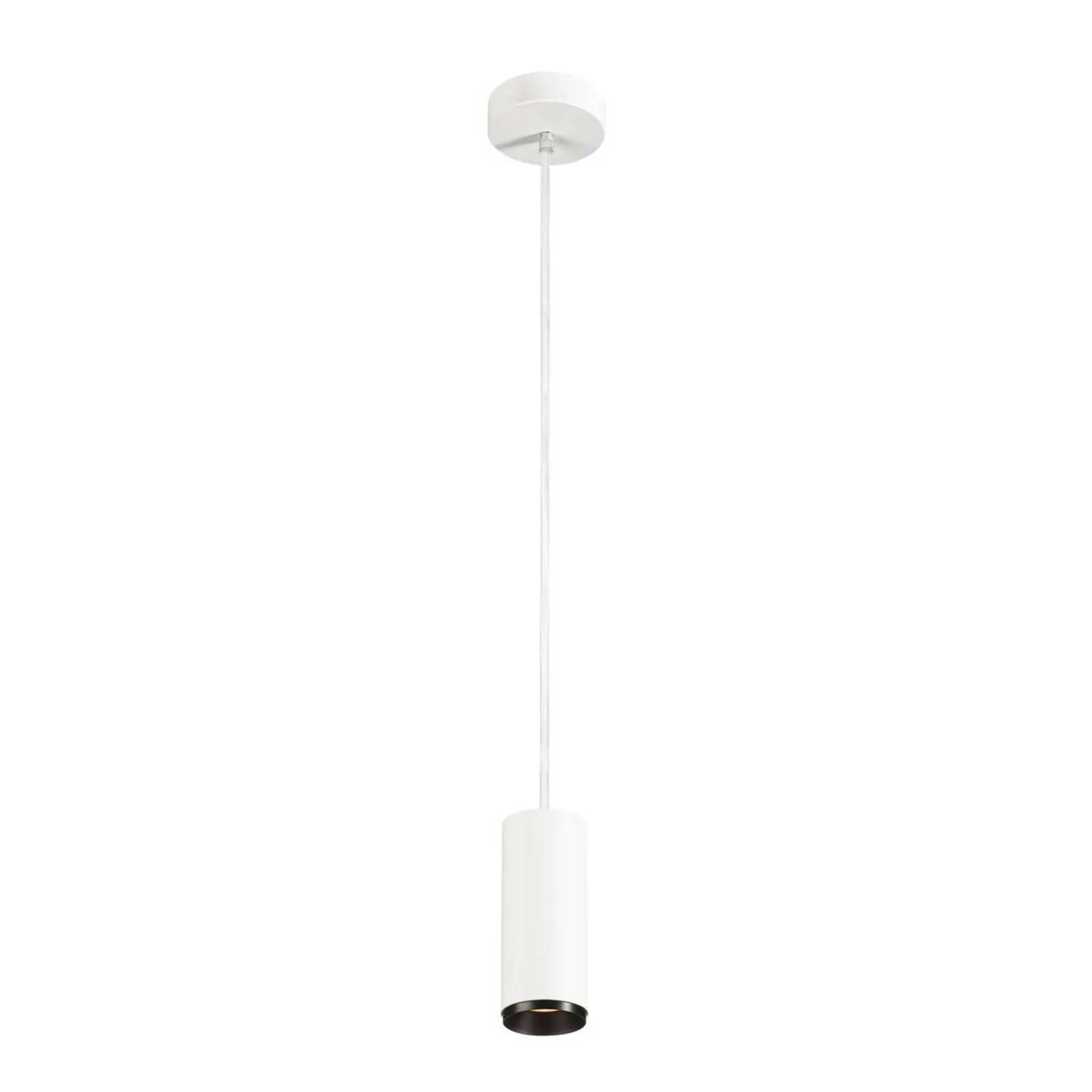 LA 1004166 NUMINOS® PD PHASE S vnitřní LED závěsné svítidlo bílá/černá 4000 K 24° - BIG WHITE (SLV)