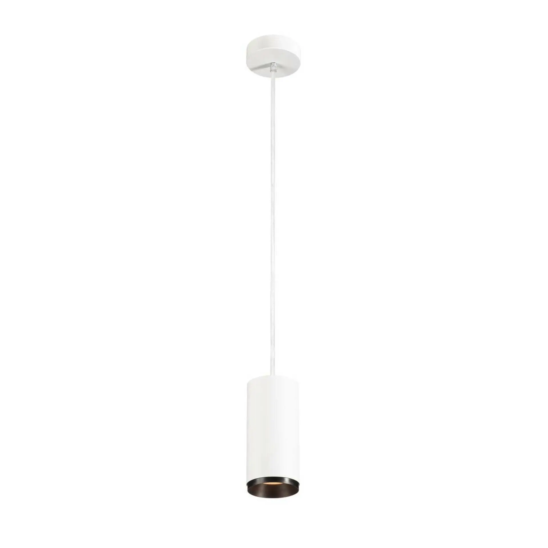 LA 1004246 NUMINOS® PD PHASE M vnitřní LED závěsné svítidlo bílá/černá 2700 K 24° - BIG WHITE (SLV)