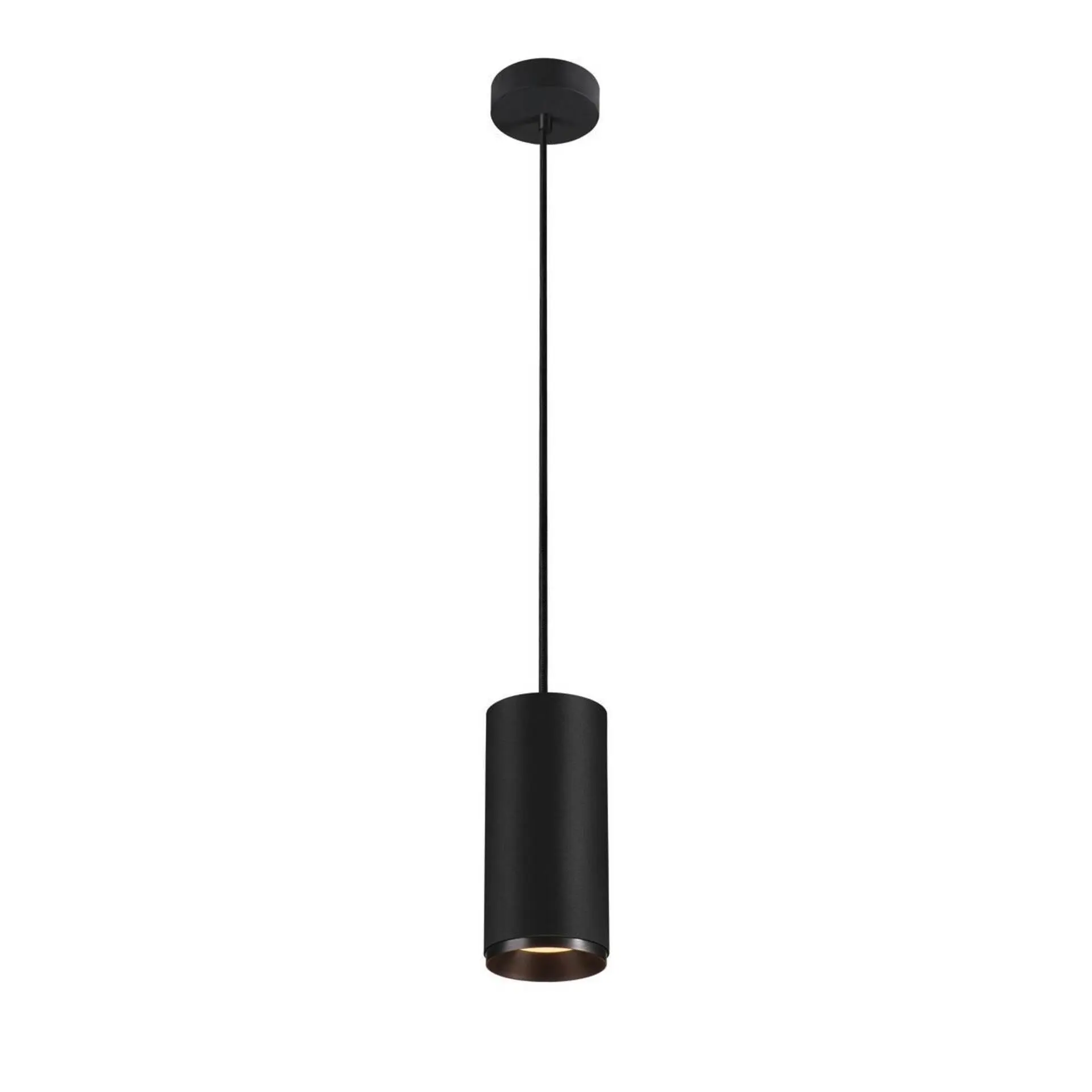 LA 1004346 NUMINOS® PD PHASE L vnitřní LED závěsné svítidlo černá/černá 3000 K 24° - BIG WHITE (SLV)