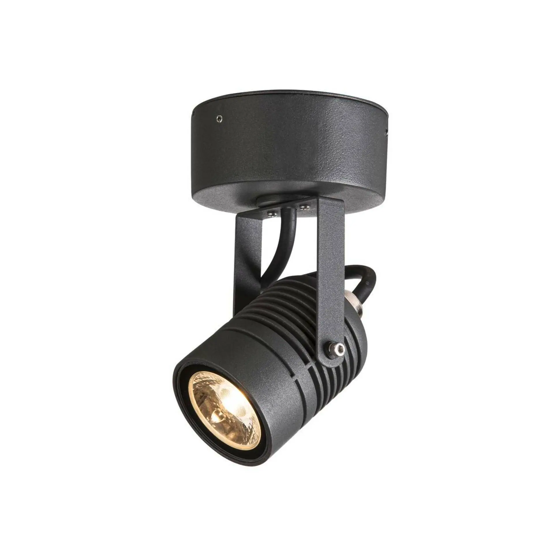BIG WHITE SLV LED SPOT SP venkovní LED nástěnné přisazené svítidlo antracit 3000 K 1004649