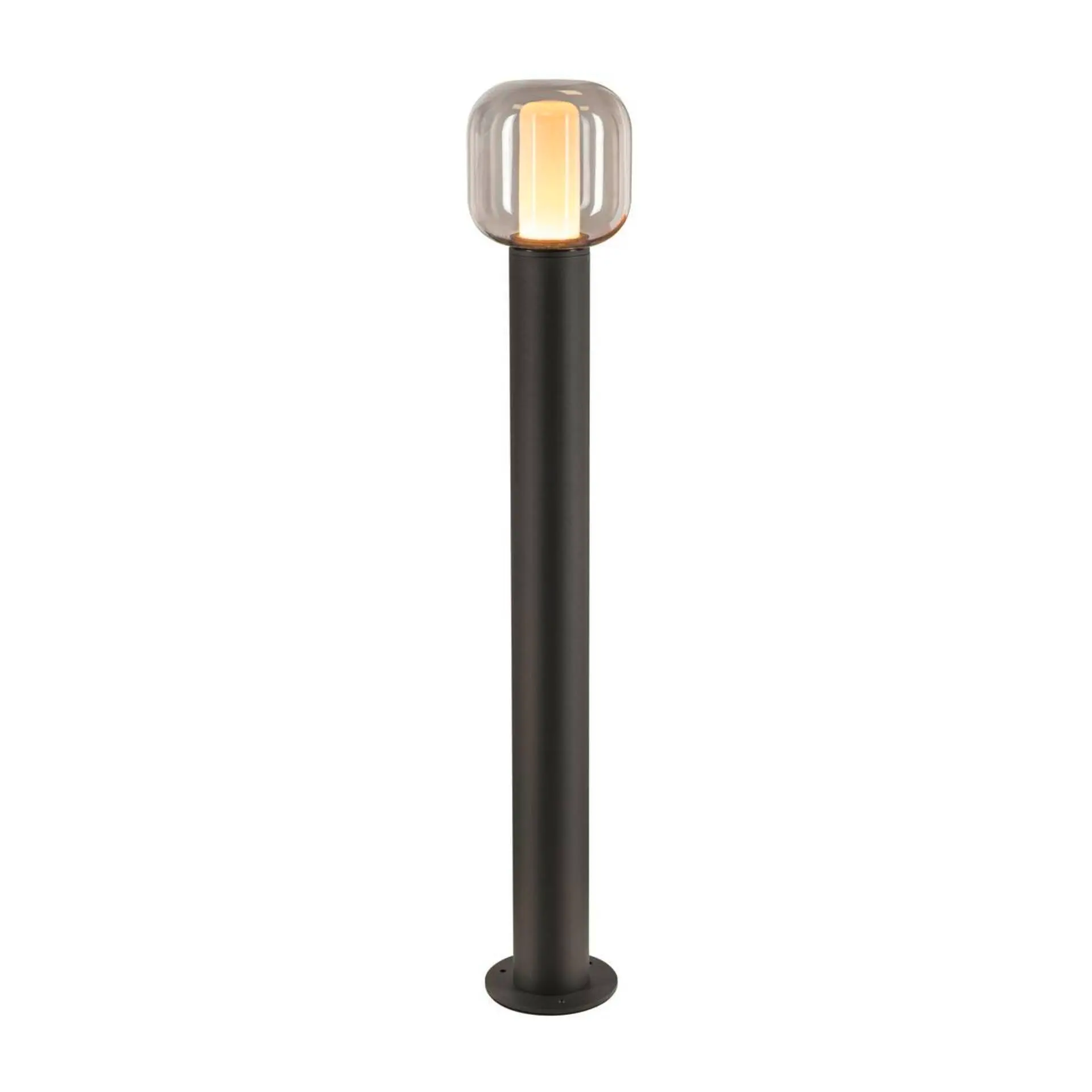BIG WHITE SLV OVALISK 100 FL venkovní LED stojací svítidlo antracit CCT switch 3000/4000 K 1004681