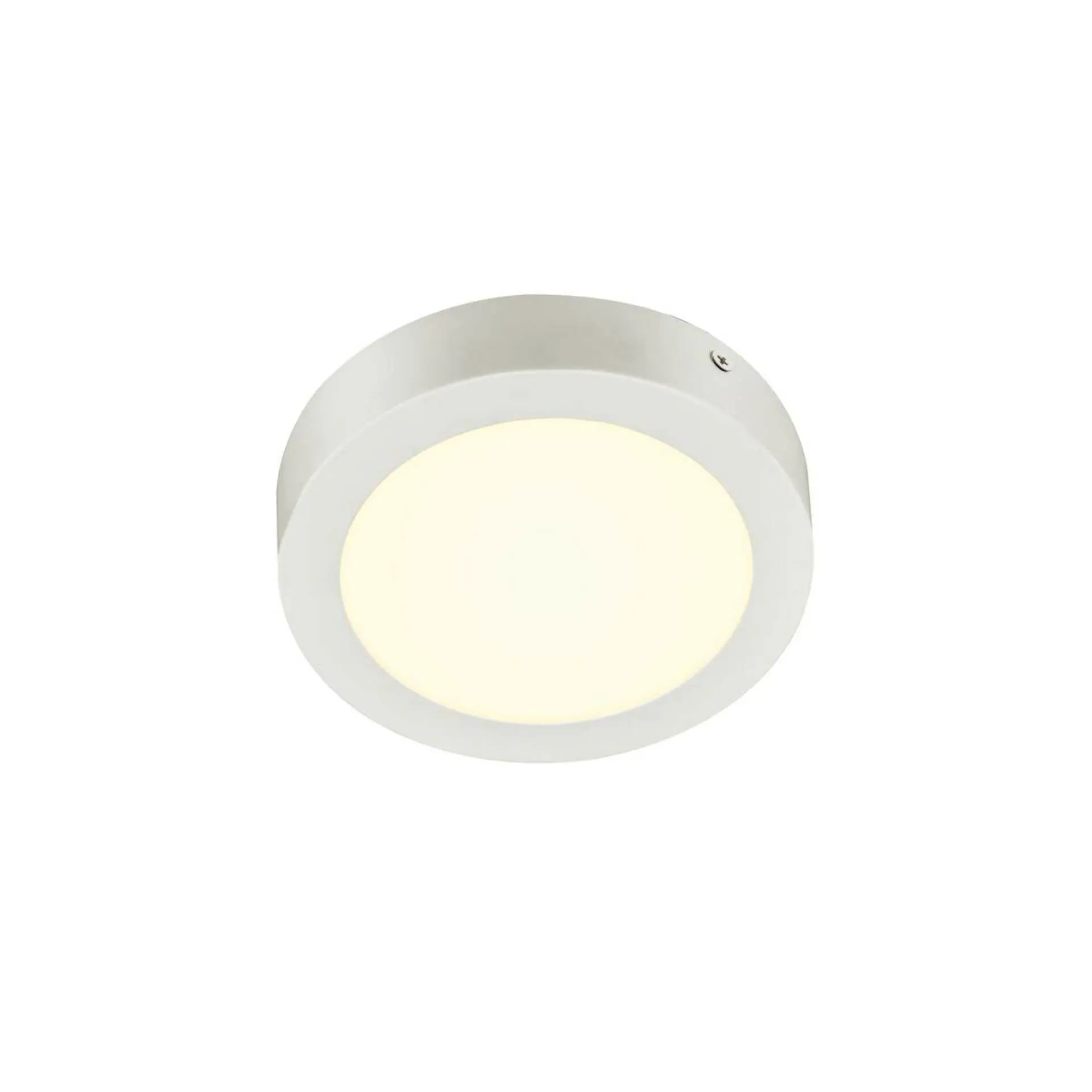 LA 1004701 SENSER 18 CW vnitřní LED nástěnné a stropní přisazené svítidlo kulaté bílé, 4000 K - BIG WHITE (SLV)