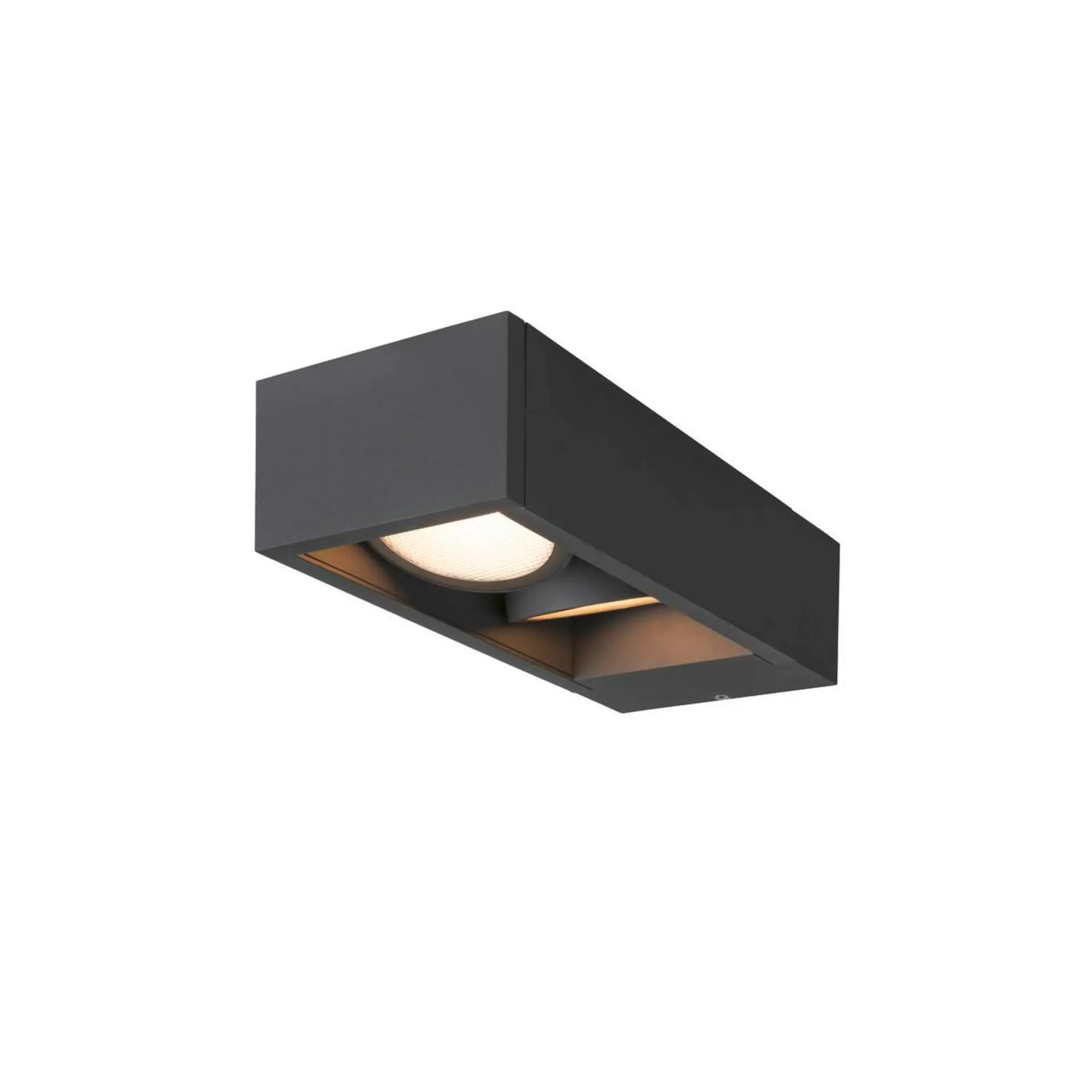 BIG WHITE SLV ESKINA FRAME WL venkovní LED nástěnné přisazené svítidlo double antracit CCT switch 3000/4000 K 1004748