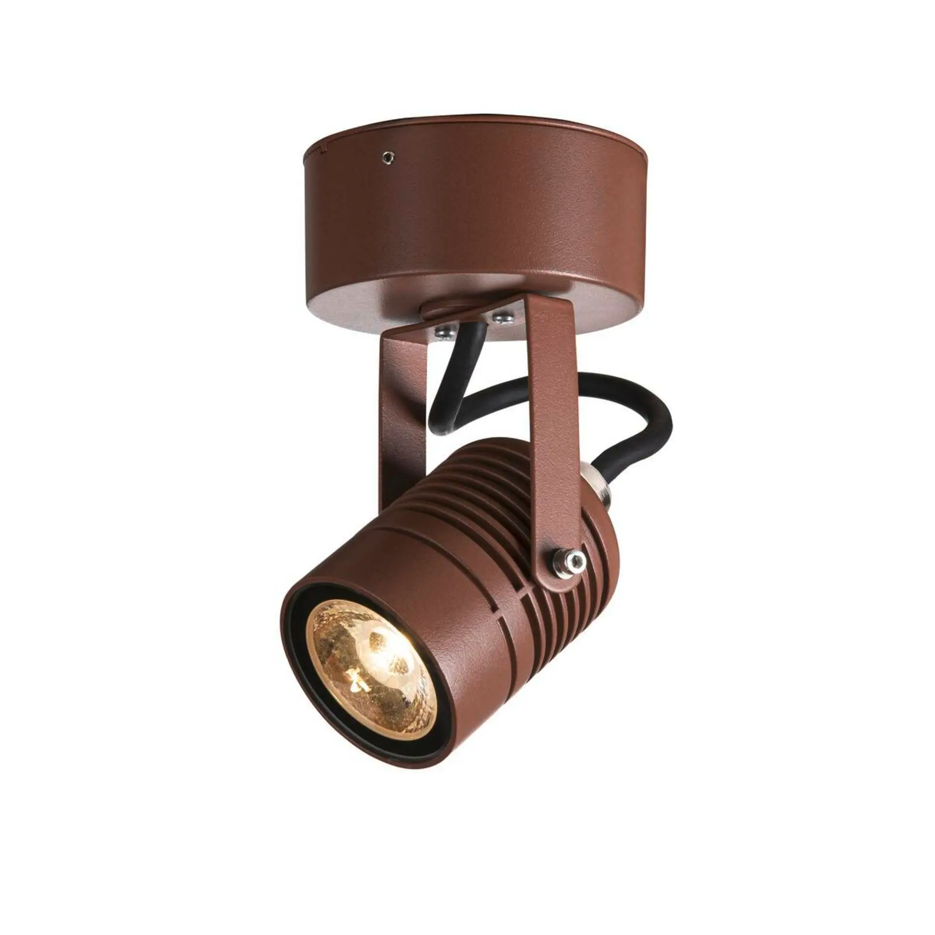 BIG WHITE SLV LED SPOT SP venkovní LED nástěnné přisazené svítidlo rezavé 3000 K 1004957
