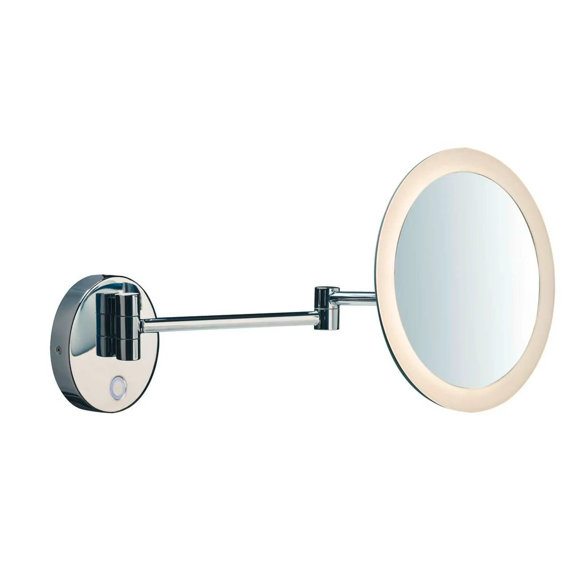 BIG WHITE SLV MAGANDA WL vnitřní LED nástěnné přisazené svítidlo chrom CCT switch 2700/3000/4000 K 1004971