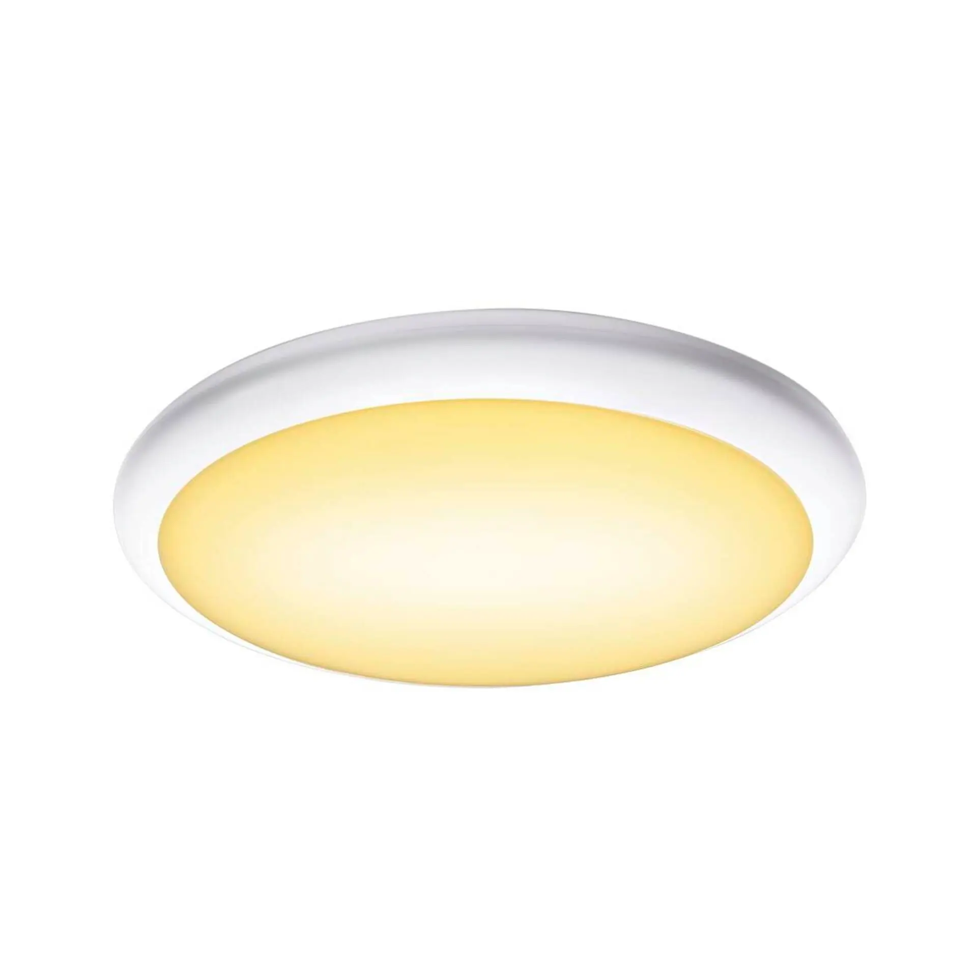 LA 1005090 RUBA 42 CW venkovní LED nástěnné a stropní přisazené svítidlo bílé CCT switch 3000/4000 K - BIG WHITE (SLV)