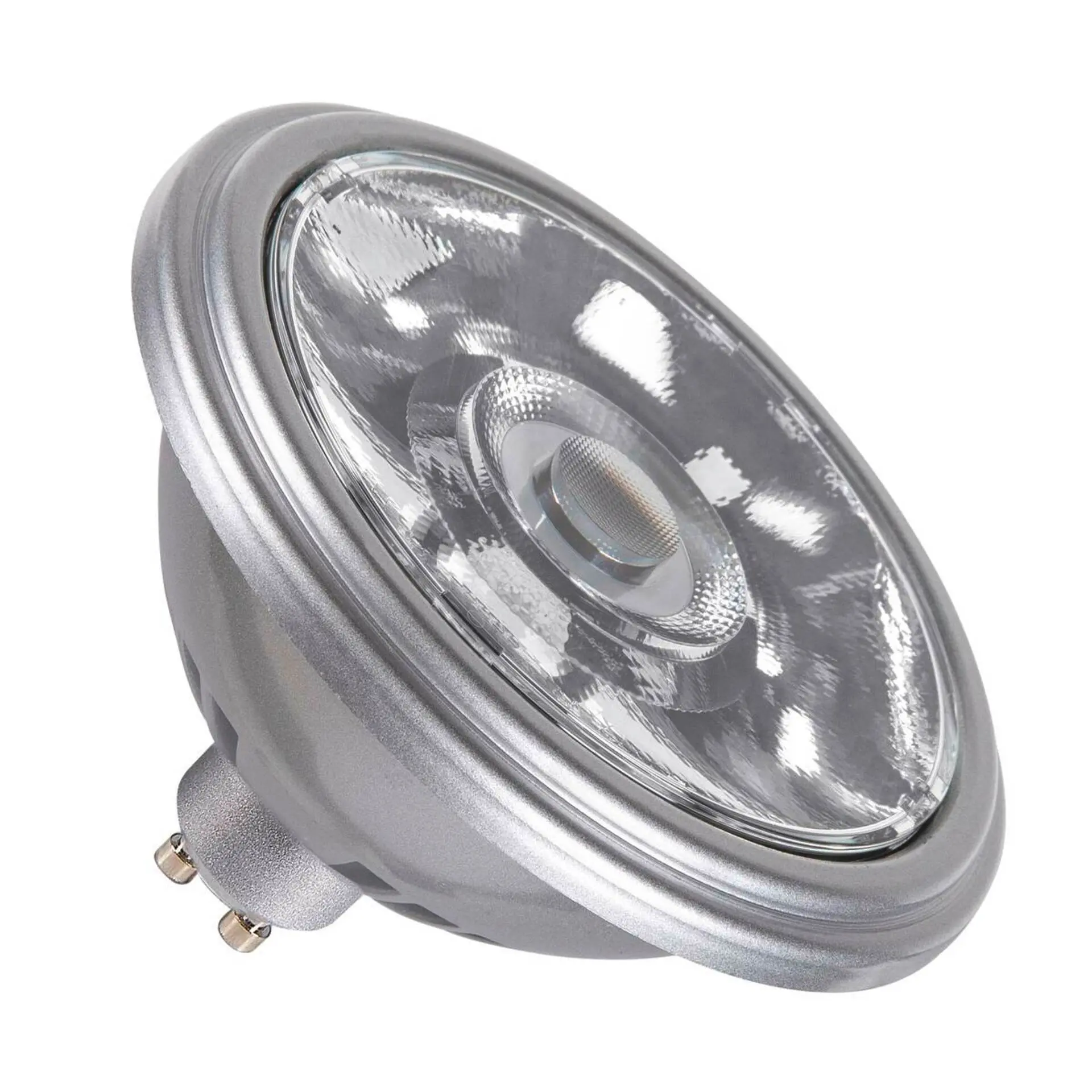 BIG WHITE SLV QPAR111 GU10 LED světelný zdroj stříbrný 12,5 W 2700 K CRI 90 10° 1005275