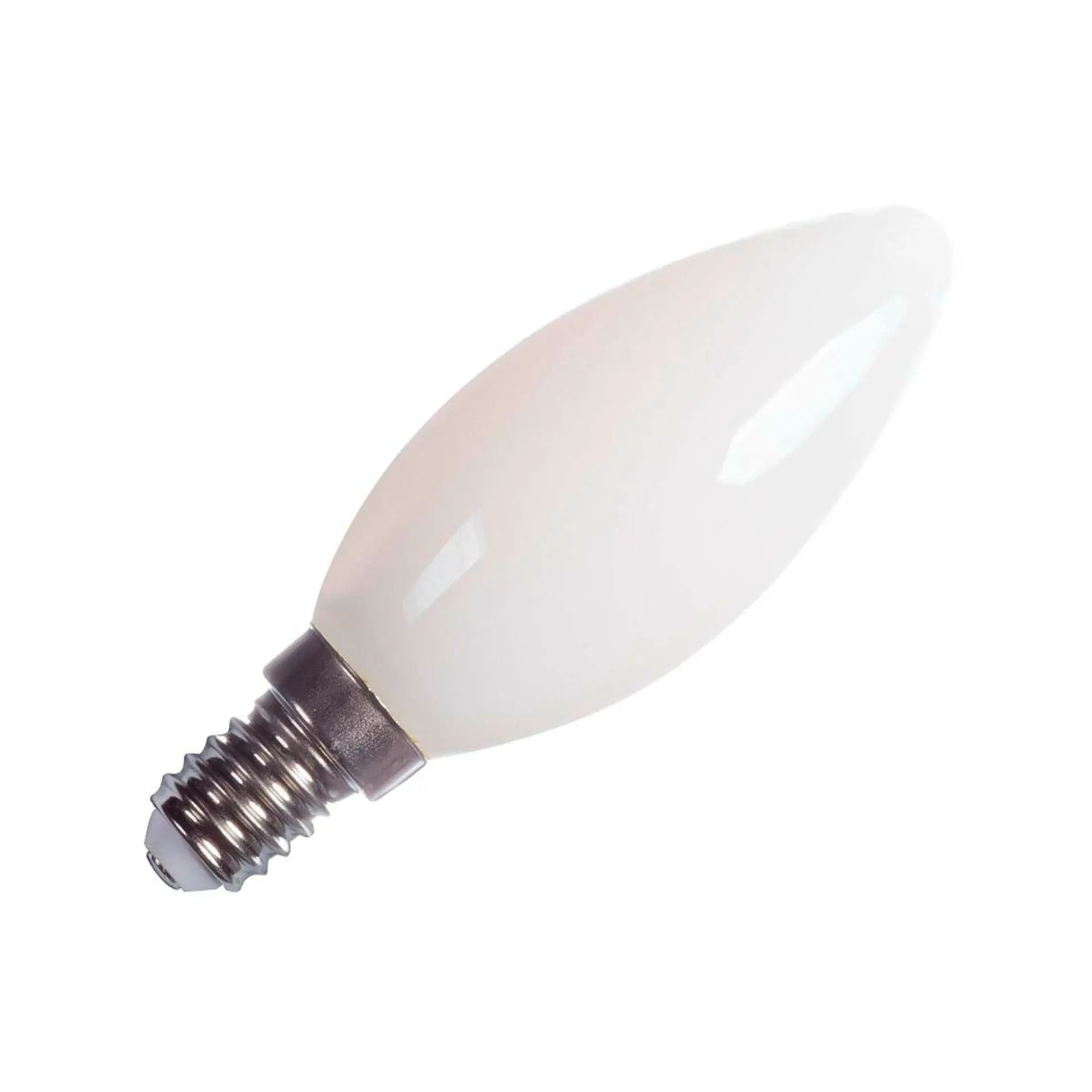 BIG WHITE SLV C35 E14 LED světelný zdroj matný 4,2 W 2700 K CRI 90 320° 1005285