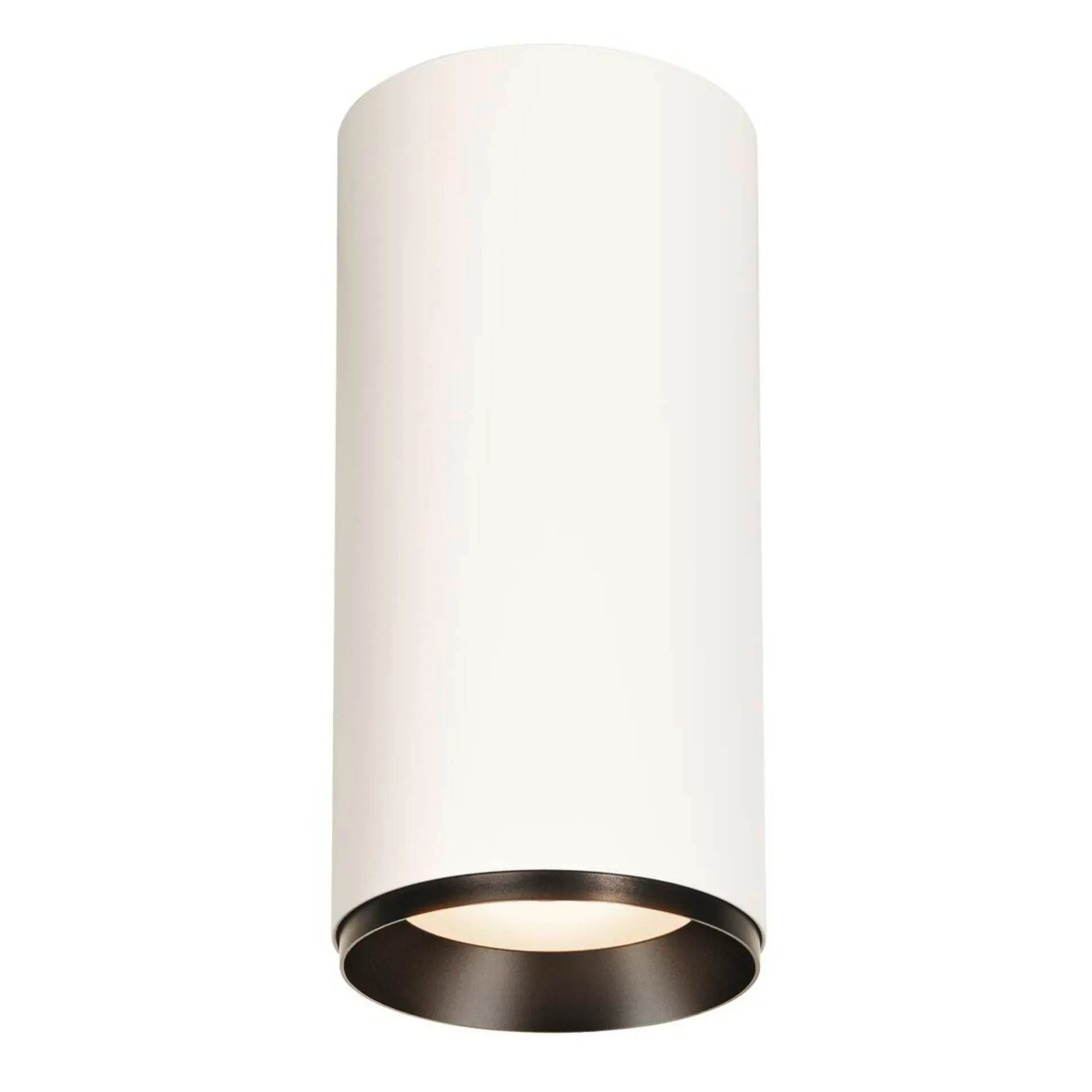BIG WHITE SLV NUMINOS XL PHASE přisazené stropní svítidlo bílé/černé 36 W 4000 K 24° 1005702