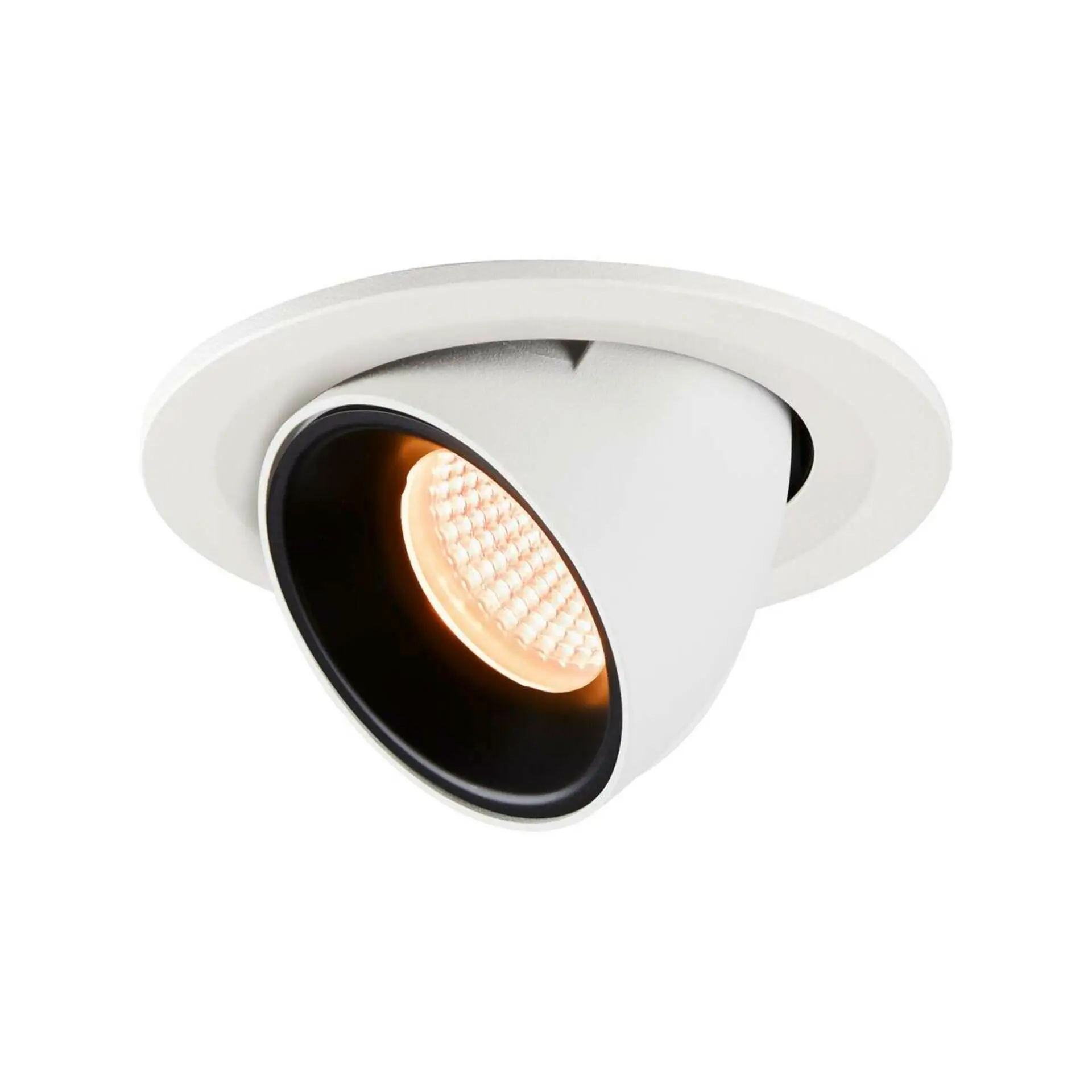 BIG WHITE SLV NUMINOS GIMBLE S zápustné stropní svítidlo bílé/černé 2700 K 40° 1005879