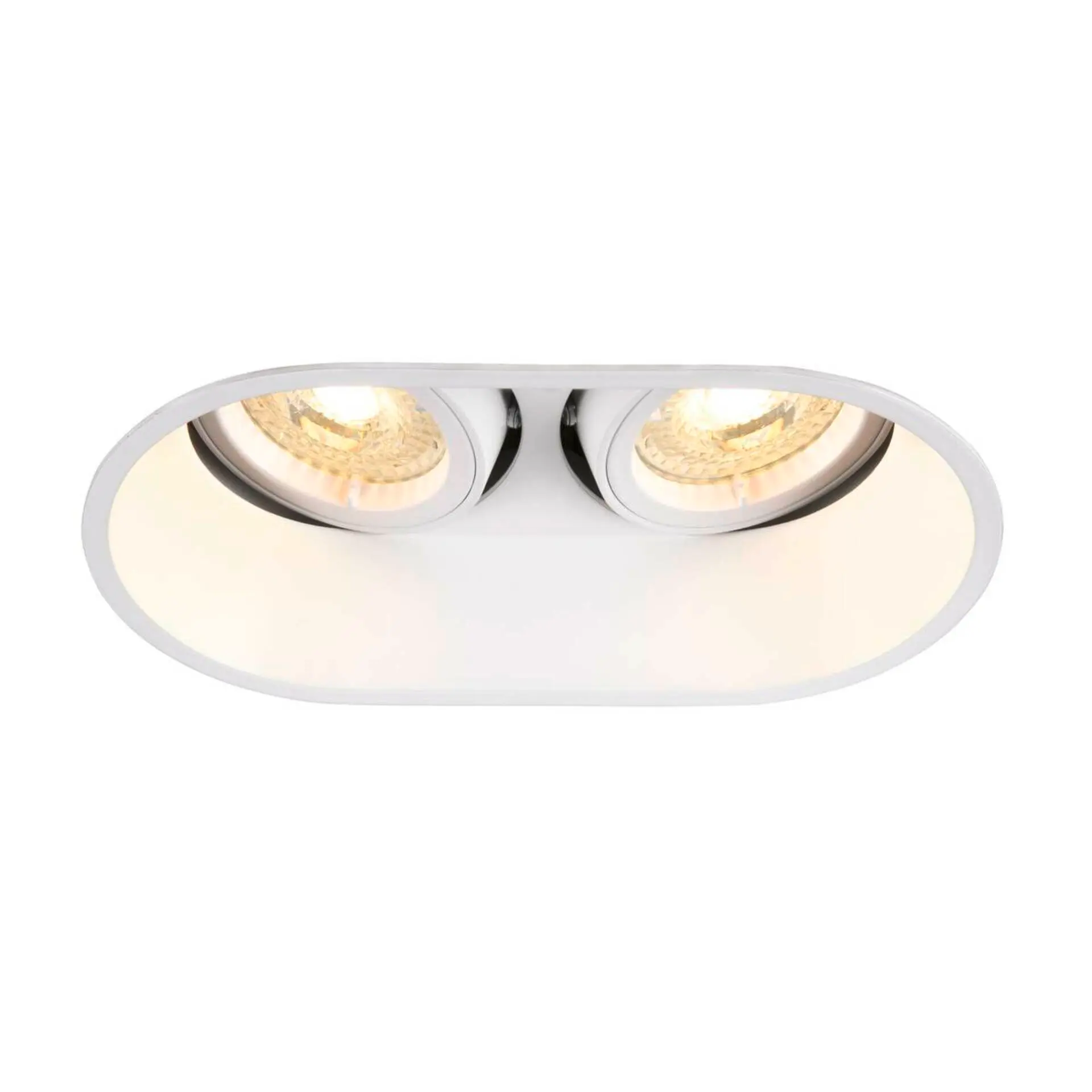 BIG WHITE SLV HORN double QPAR51 zápustné stropní svítidlo bílé 25 W 1006122