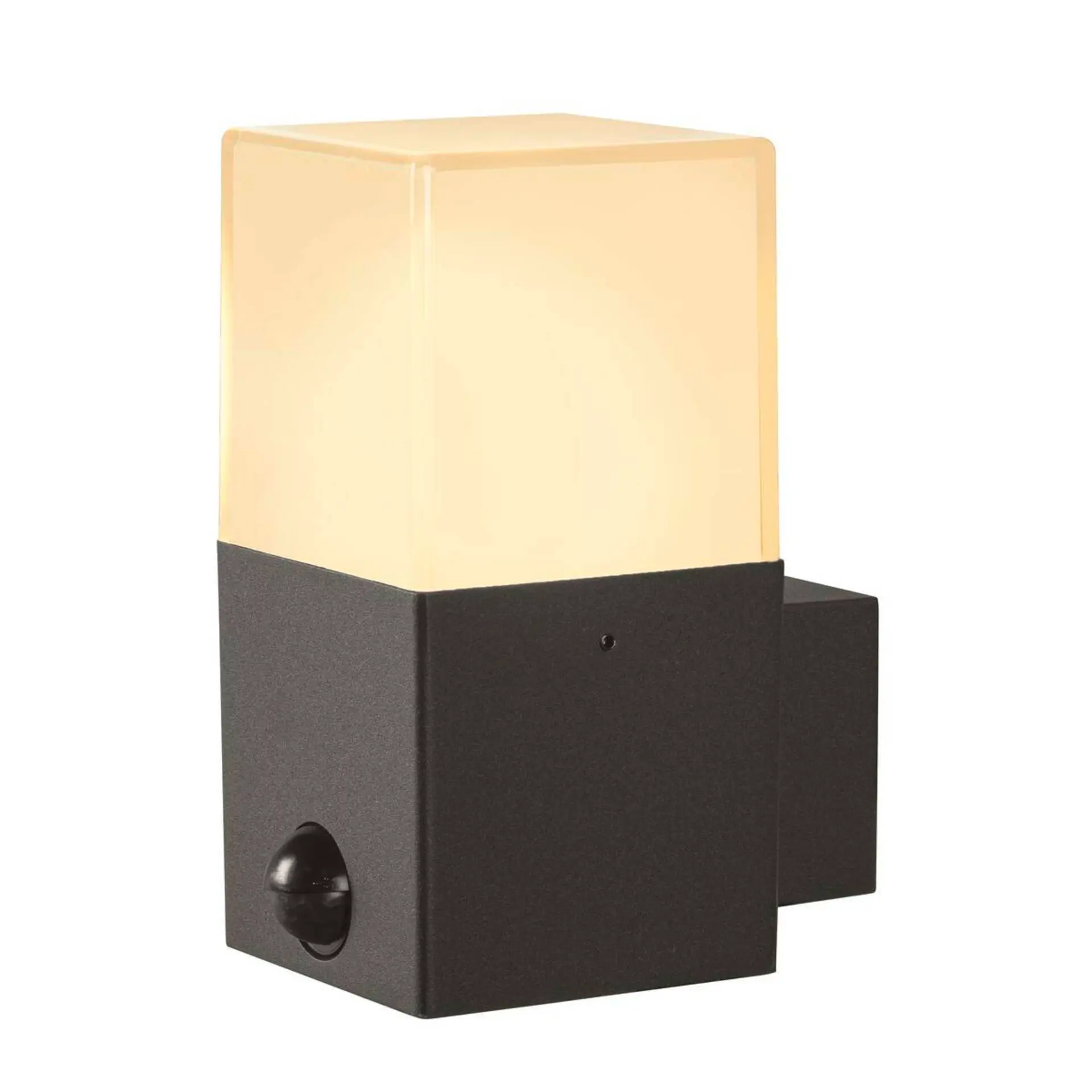 BIG WHITE SLV GRAFIT E27 square Sensor nástěnné přisazené svítidlo antracit 1006183