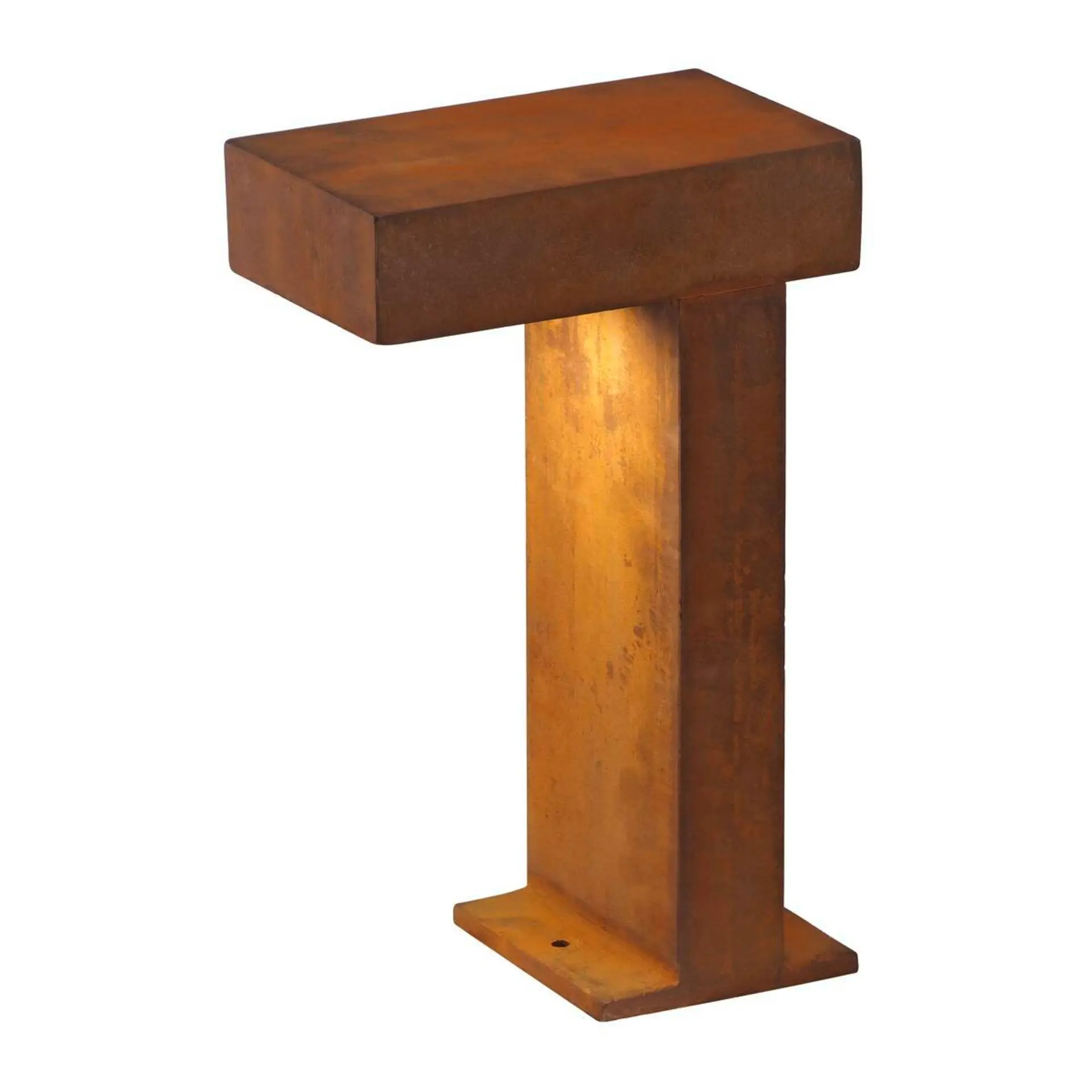 BIG WHITE SLV RUSTY PATHLIGHT 40 LED venkovní stojací svítidlo, rezavě zbarvené, IP55, 3000K 1006346