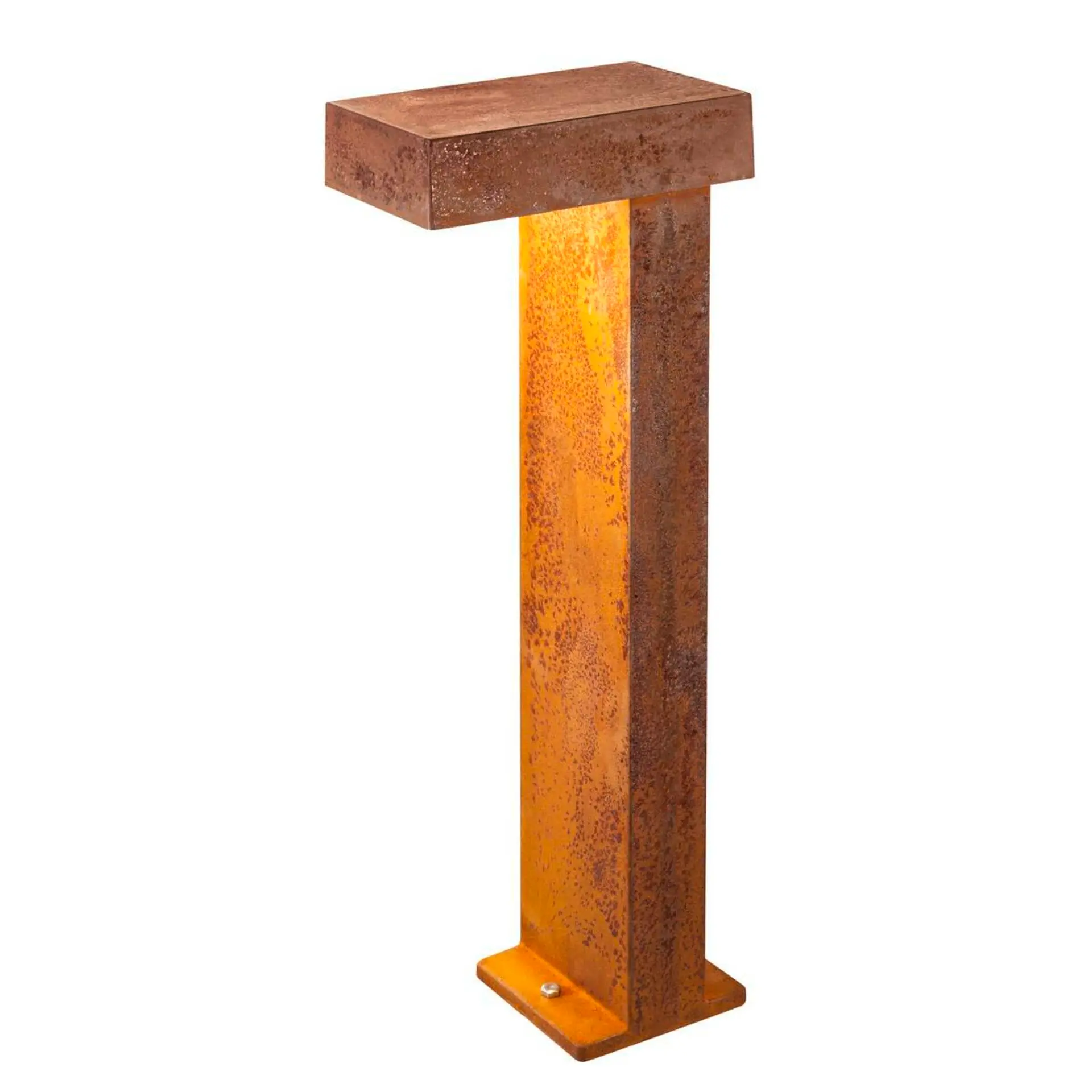 BIG WHITE SLV RUSTY PATHLIGHT 70 LED venkovní stojací svítidlo, rezavě zbarvené, IP55, 3000K 1006347