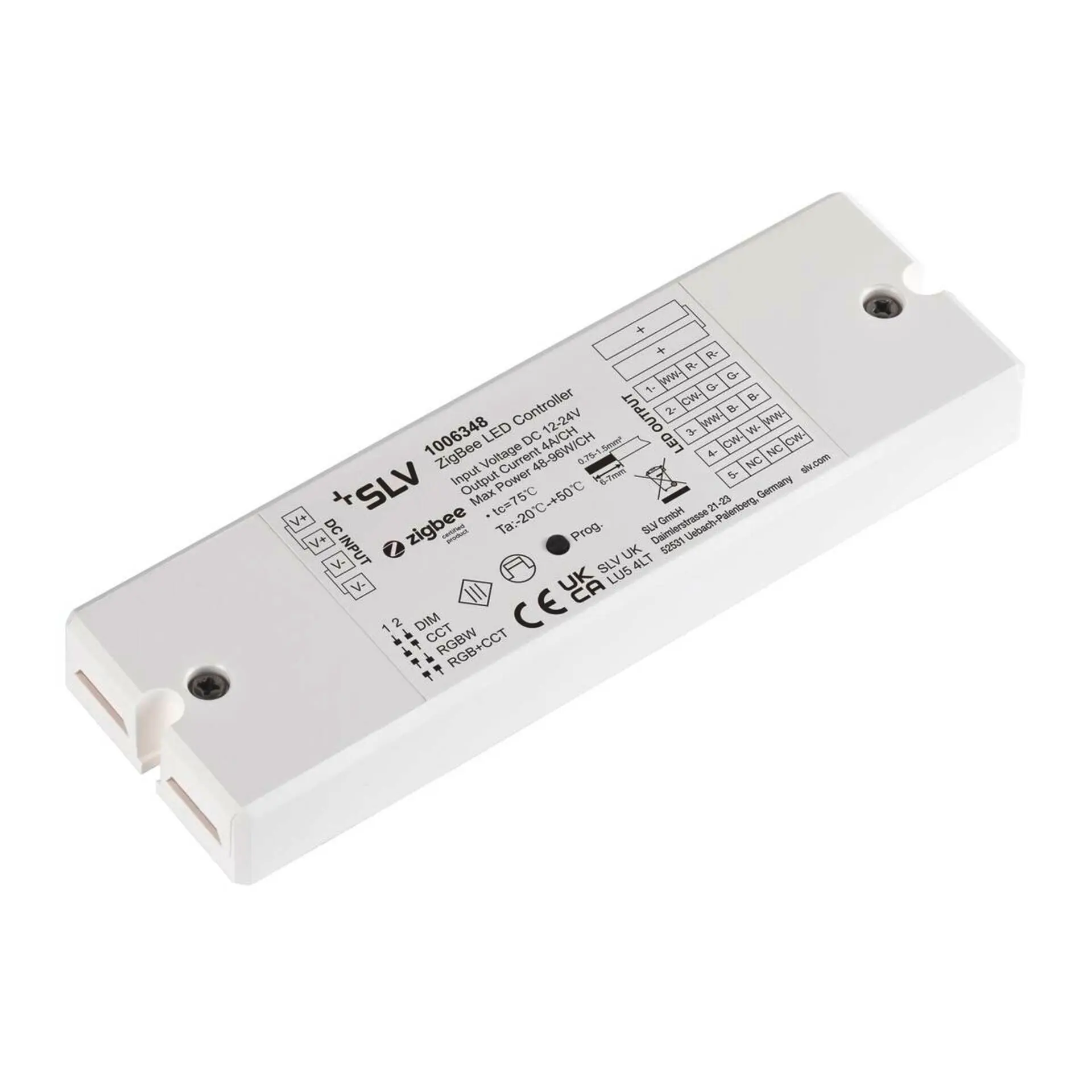 BIG WHITE SLV Controller CCT RGBW 12–24 V ZigBee 3.0 1006348
