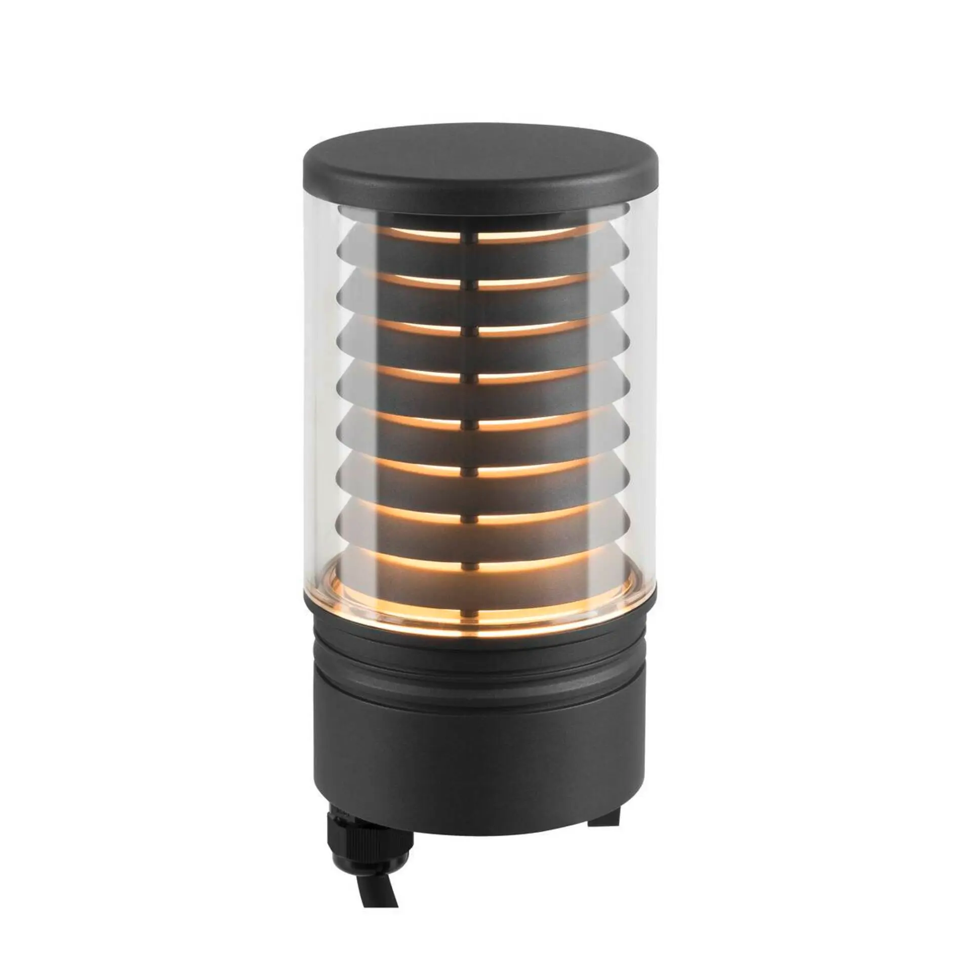 BIG WHITE SLV M-POL M Polehead Louver hlava svítidla, antracit, 19 W, 350/370 lm, 2700/3000 K, CRI90, DALI 1006392