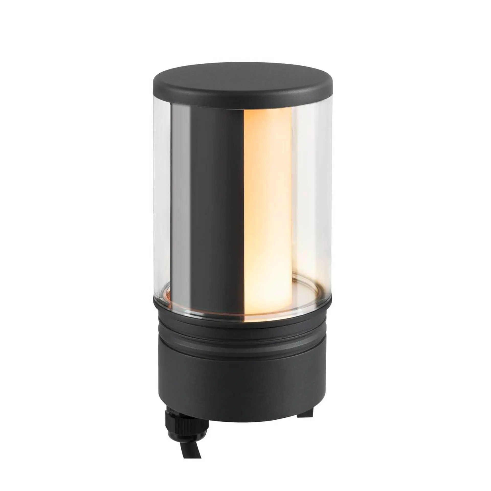 BIG WHITE SLV M-POL M Polehead Shader hlava svítidla, antracit, 19 W, 820/870 lm, 2700/3000 K, CRI90, DALI 1006394