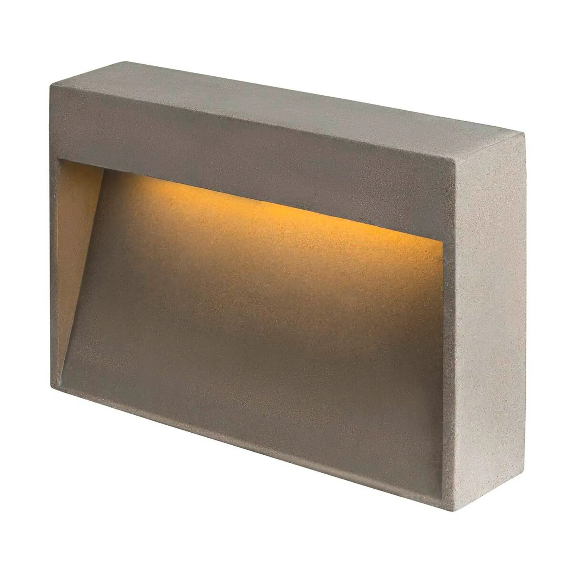 LA 1006404 CONCRETO M WL nástěnné přisazené svítidlo, šedé, 8,5 W, 350 lm, 3000 K - BIG WHITE (SLV)