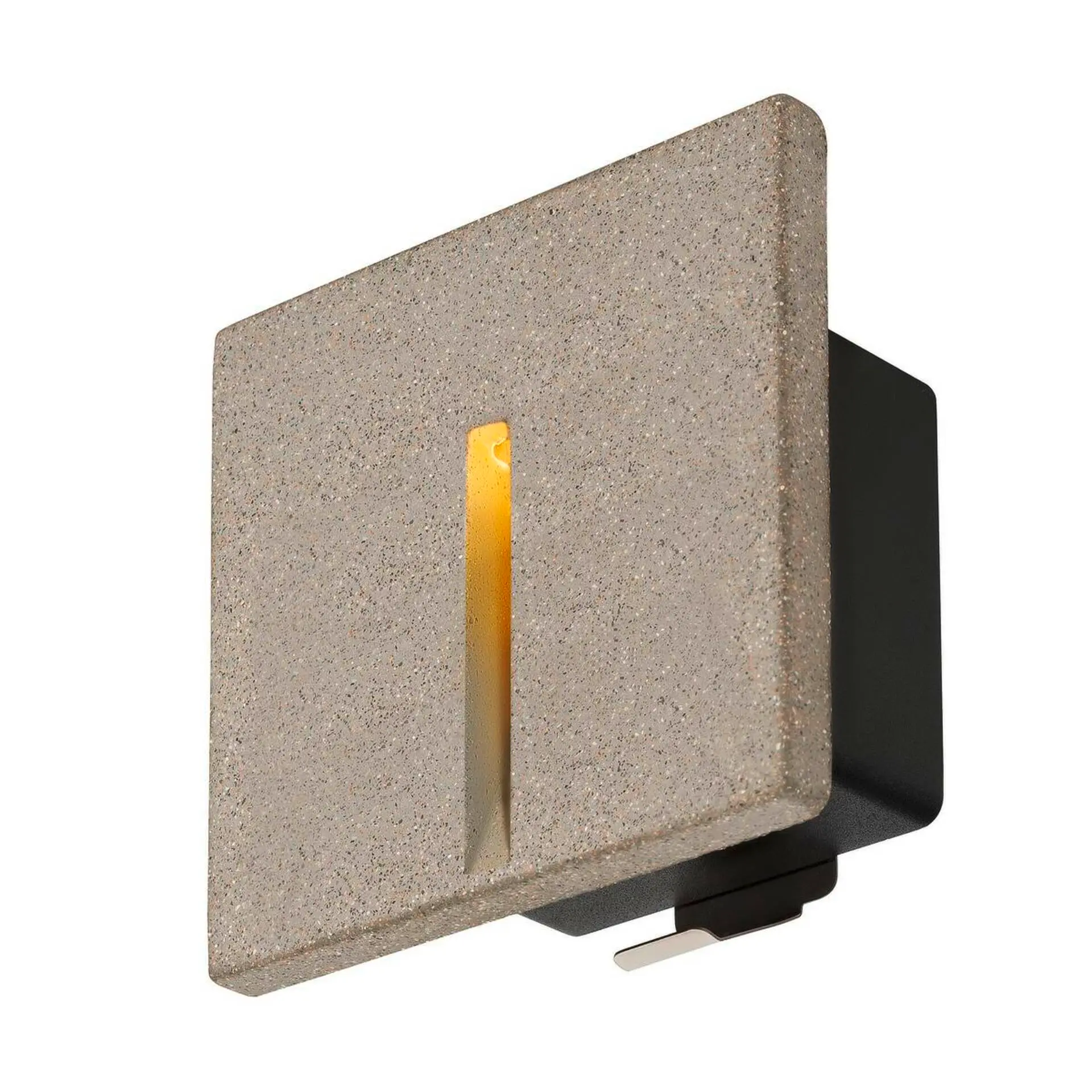BIG WHITE SLV CONCRETO EL nástěnné zápustné svítidlo šedé, 3,2 W, 15 lm, 3000 K 1006407