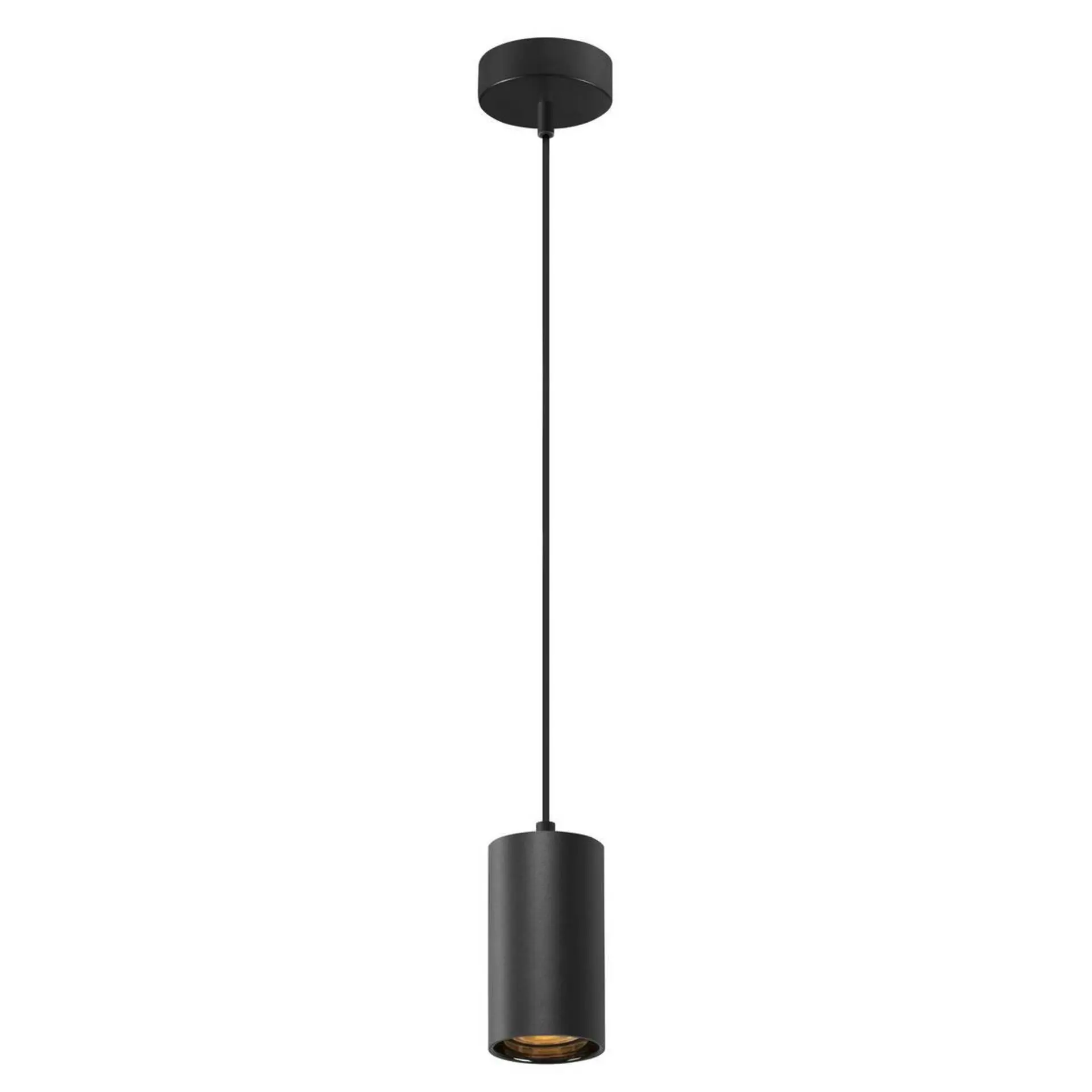 BIG WHITE SLV ASTO TUBE závěsné svítidlo, GU10, délka závěsu 250 cm, max. 10 W, černá 1006431