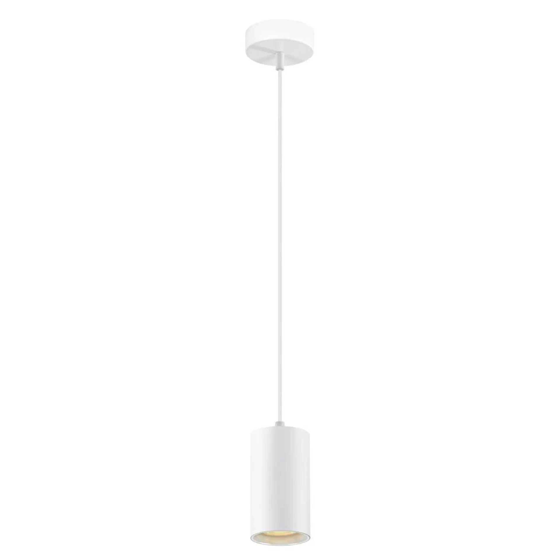 BIG WHITE SLV ASTO TUBE závěsné svítidlo, GU10, délka závěsu 250 cm, max.10 W, bílá 1006432