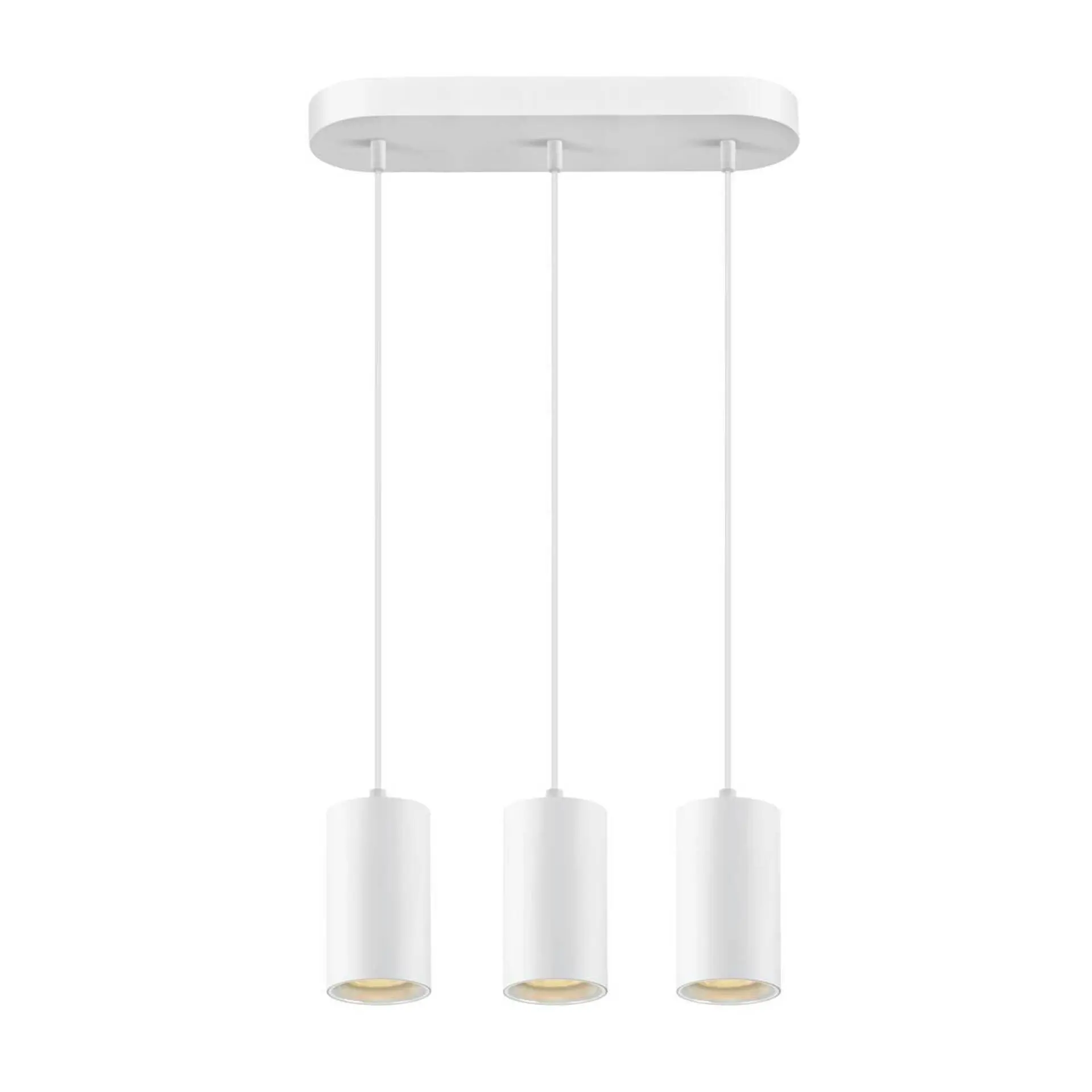 BIG WHITE SLV ASTO TUBE závěsné svítidlo, GU10, délka závěsu 250 cm, max. 3x 10 W, bílá 1006436