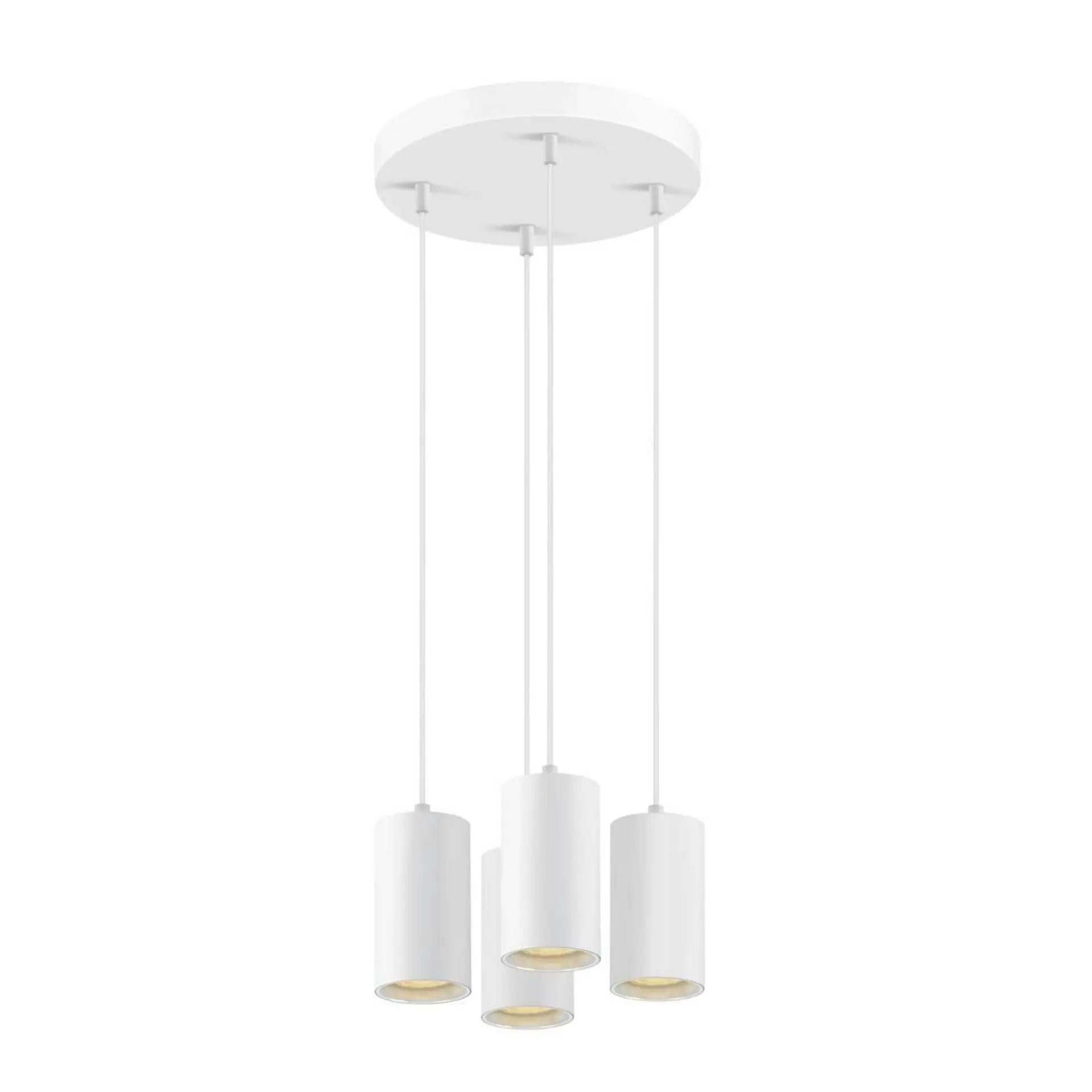 BIG WHITE SLV ASTO TUBE závěsné svítidlo, GU10, délka závěsu 250 cm, max. 4x 10 W, bílá 1006438