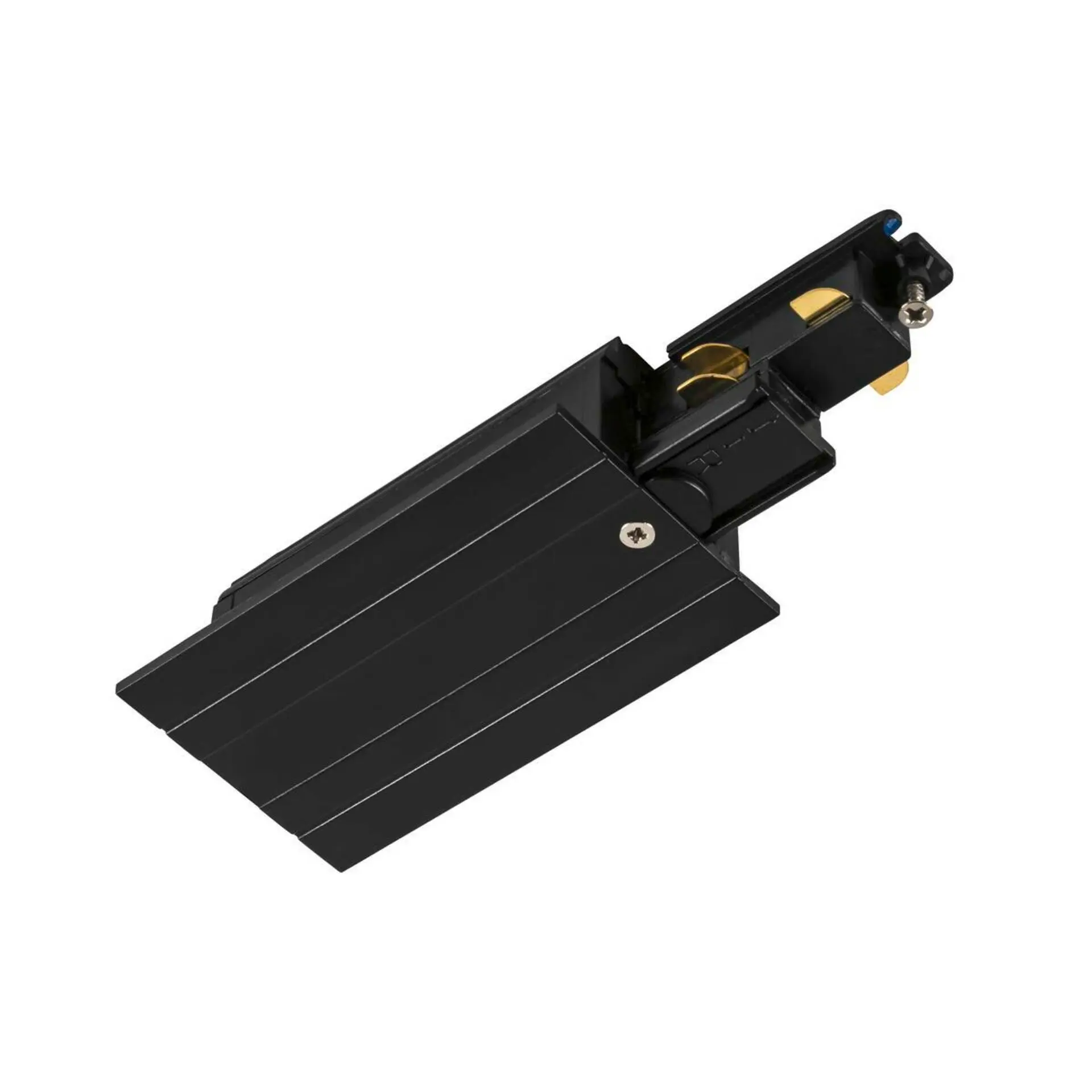 BIG WHITE SLV S-TRACK vestavný napáječ vlevo černý 1006521