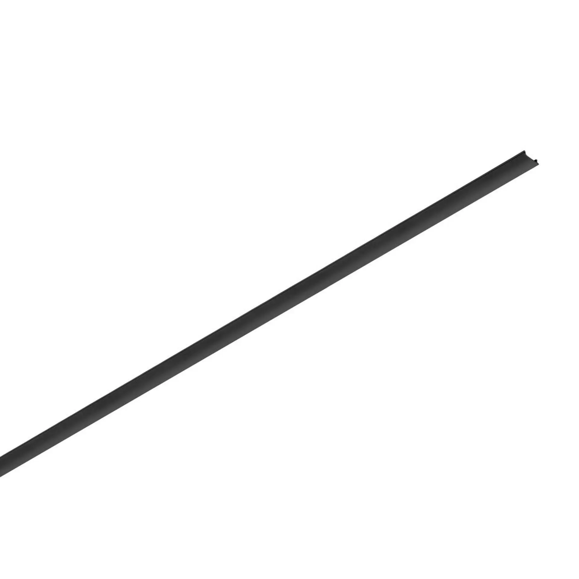 BIG WHITE SLV 48 V TRACK lištový kryt 20 mm pro standardní montáž lišty, 2 m, černá 1006611