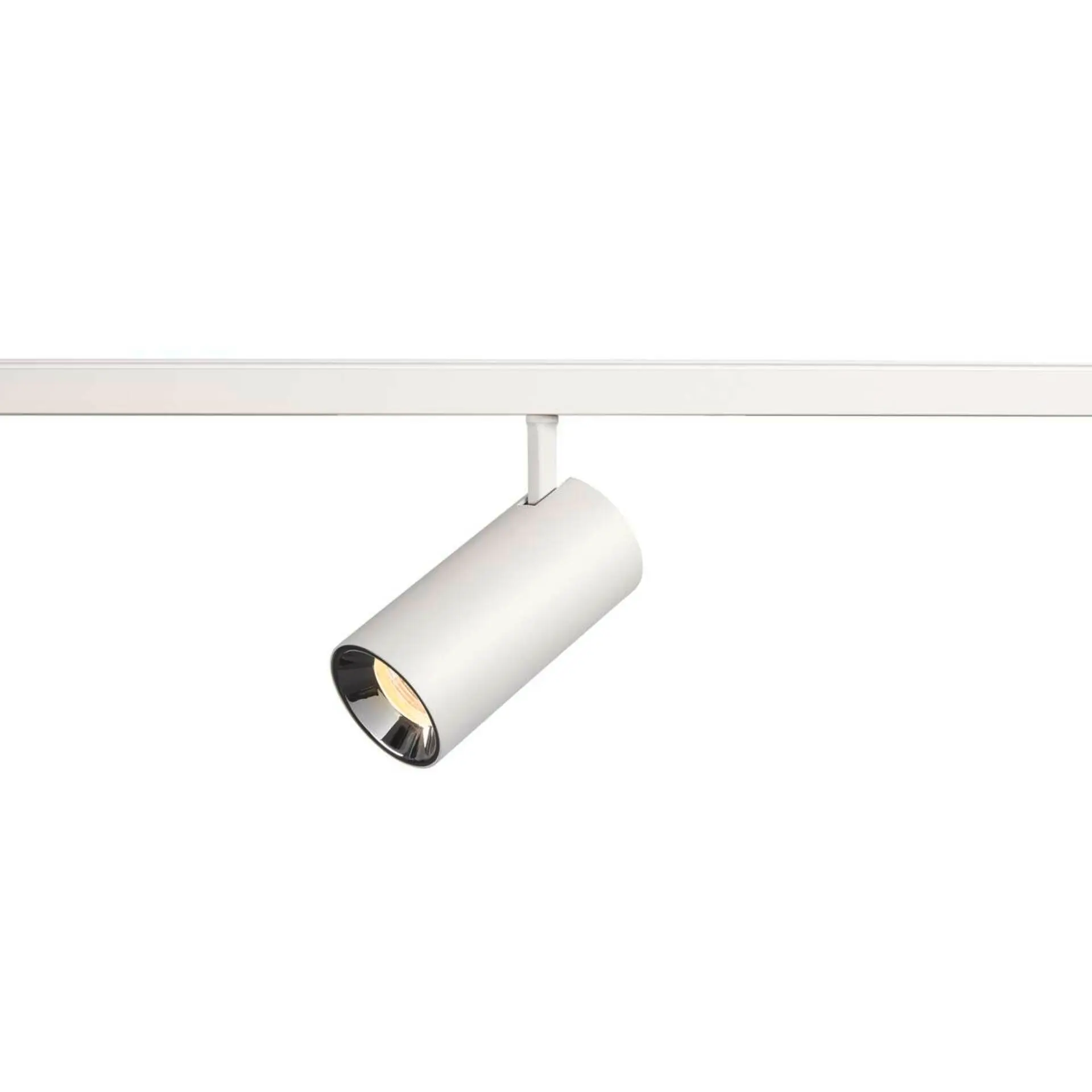 BIG WHITE SLV NUMINOS S 48 V TRACK DALI, spot, bílé/chrom, 16 W, 1050 lm, 3000 K, CRI90, 20° 1006734