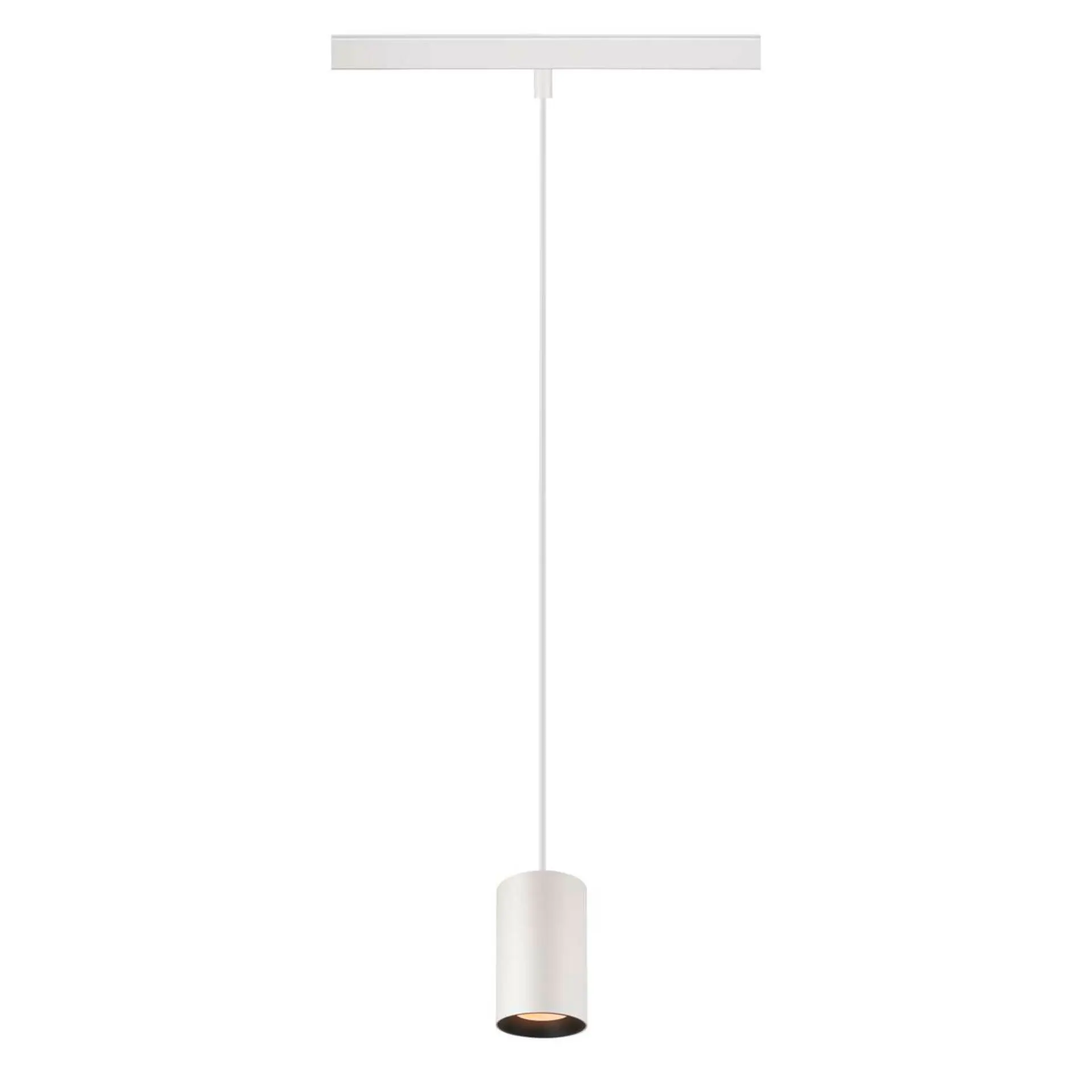 BIG WHITE SLV NUMINOS XS 48 V TRACK DALI, závěsné svítidlo, bílé/černé, 8,7 W, 640 lm, 2700 K, CRI90, 55° 1006774