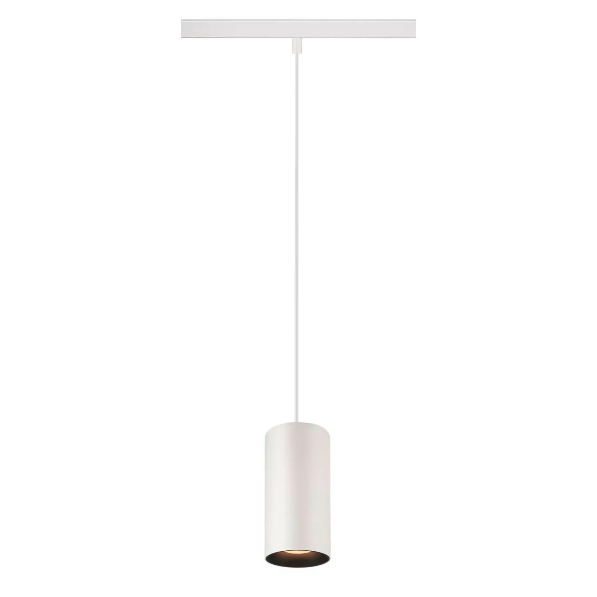 BIG WHITE SLV NUMINOS S 48 V TRACK DALI, závěsné svítidlo, bílé/černé, 16 W, 960 lm, 2700 K, CRI90, 55° 1006828