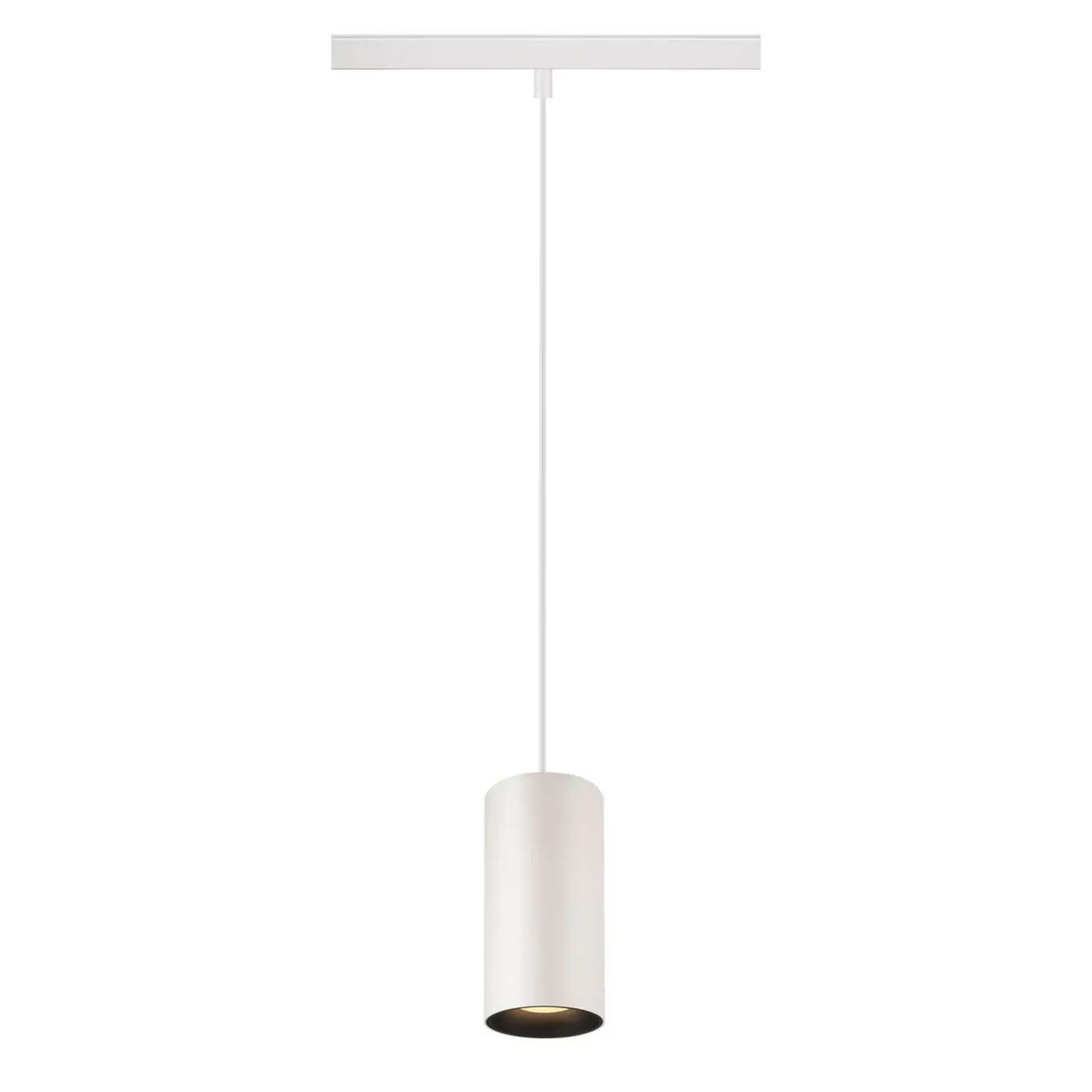 BIG WHITE SLV NUMINOS S 48 V TRACK DALI, závěsné svítidlo, bílé/černé, 16 W, 1030 lm, 3000 K, CRI90, 20° 1006840