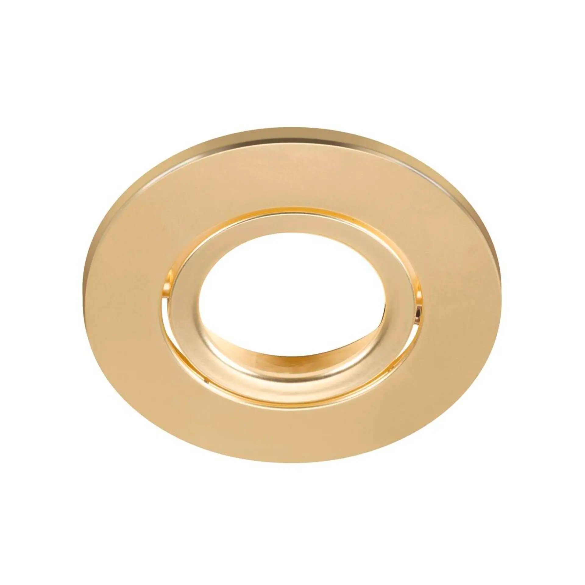 LA 1007191 UNIVERSAL DOWNLIGHT kryt pro downlight IP20, výkyvný, kulatý, matně zlatý - BIG WHITE (SLV)