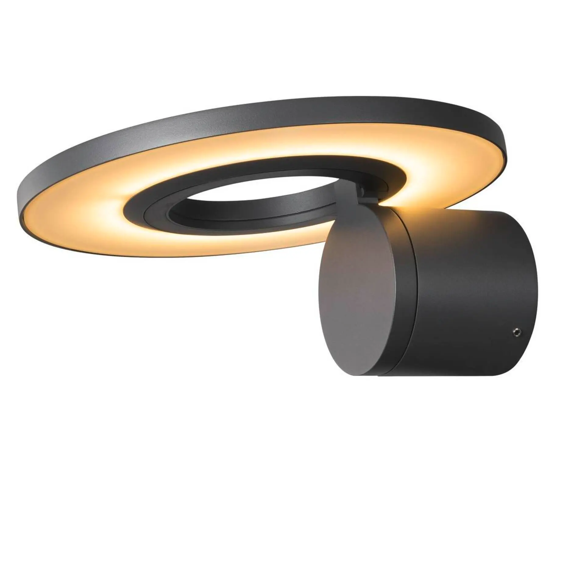 LA 1007236 I-RING nástěnné přisazené svítidlo, 9,2 W, 3000 K, antracit - BIG WHITE (SLV)