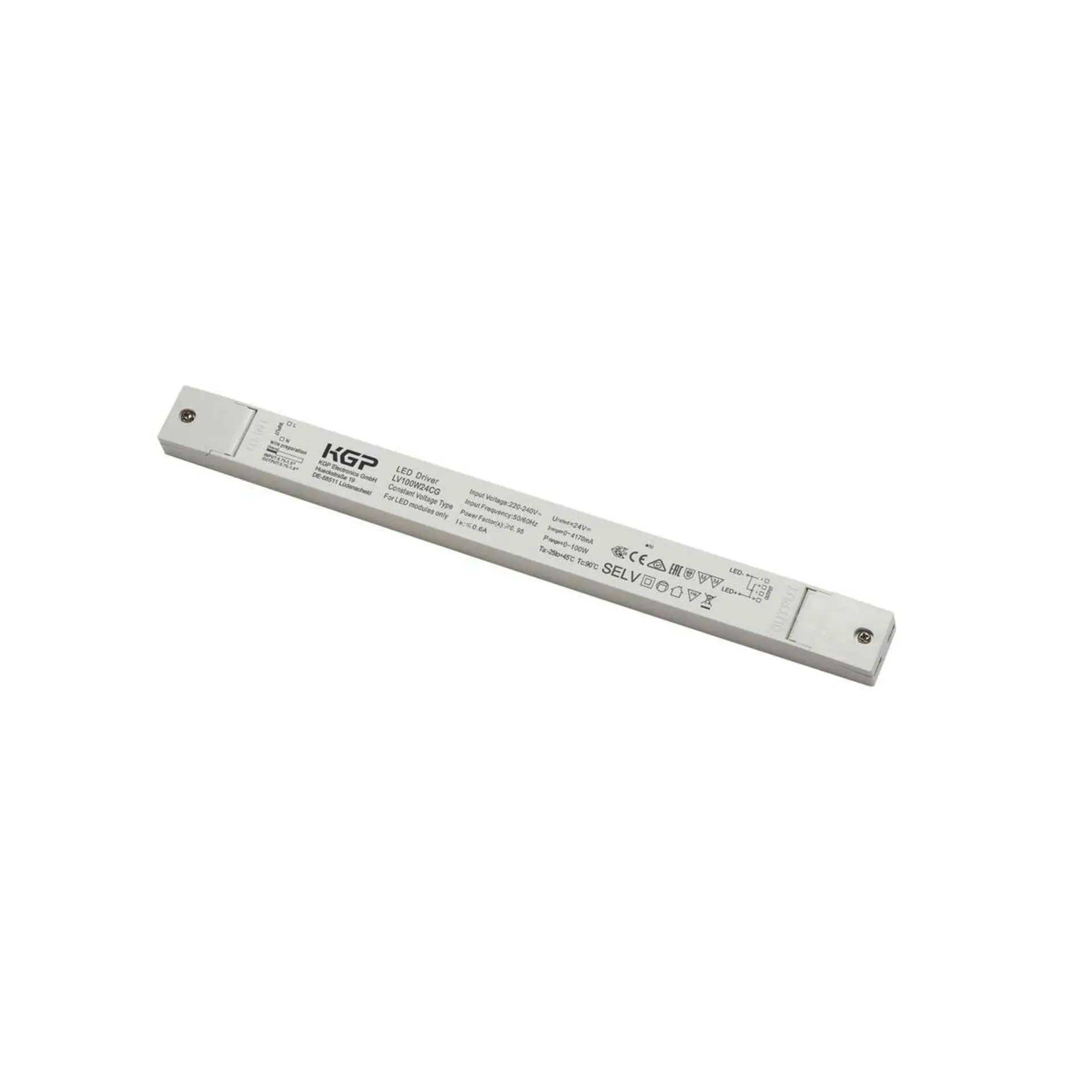 LA 1007251 LED síťový zdroj 100 W 24 V bílý - BIG WHITE (SLV)